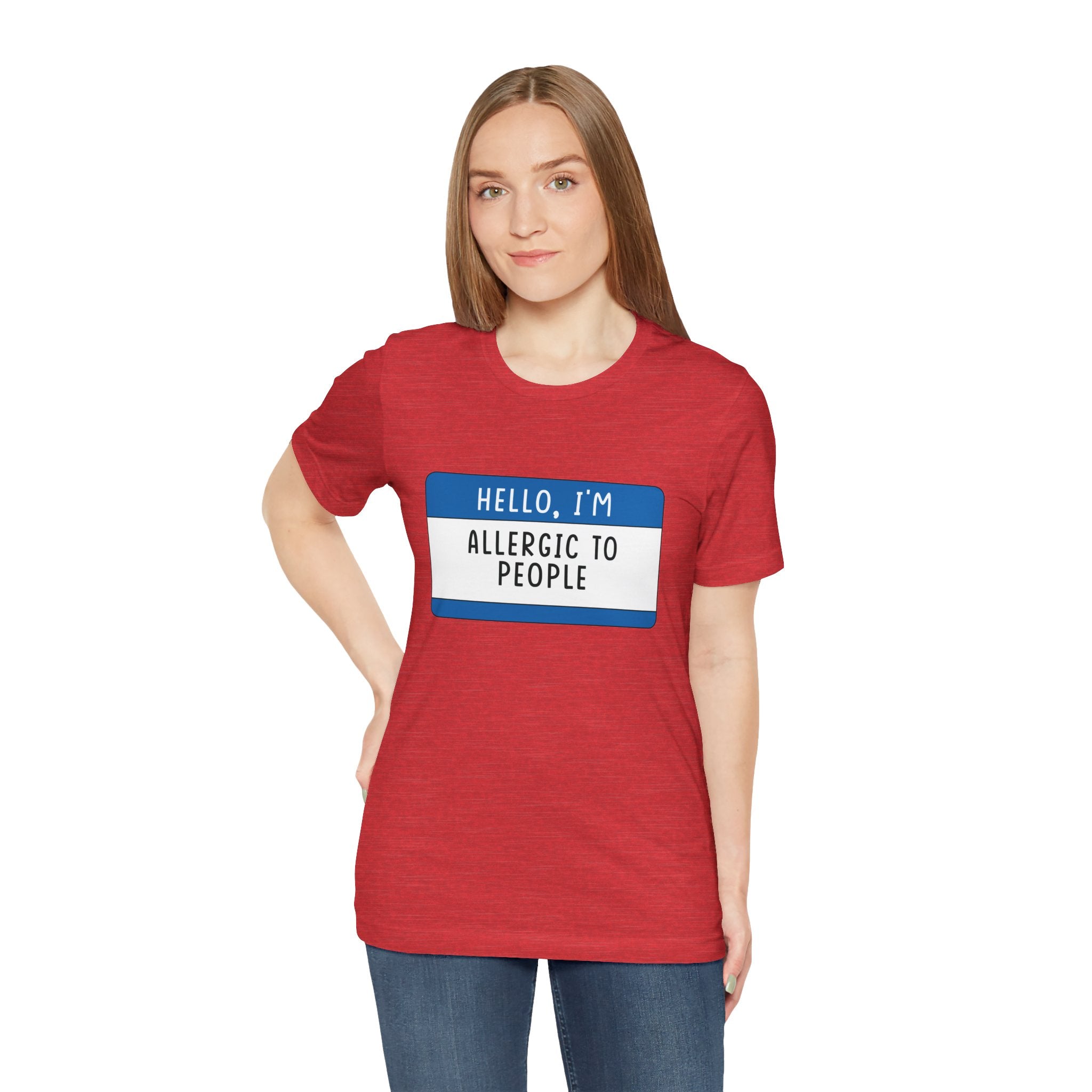 Hello, I'm Allergic to People T-Shirt