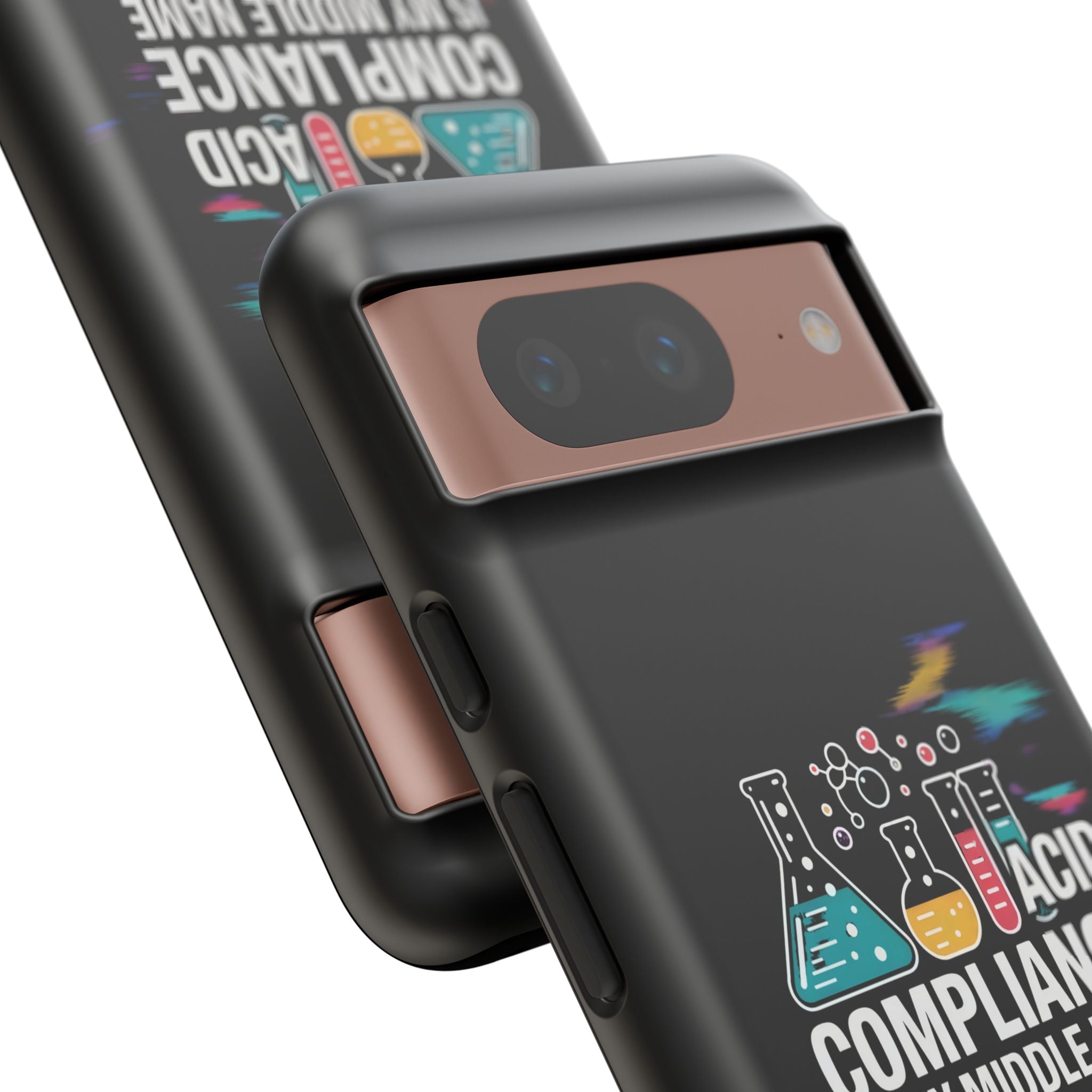 ACID Compliance Is My Middle Name- Impact-Resistant Phone Case