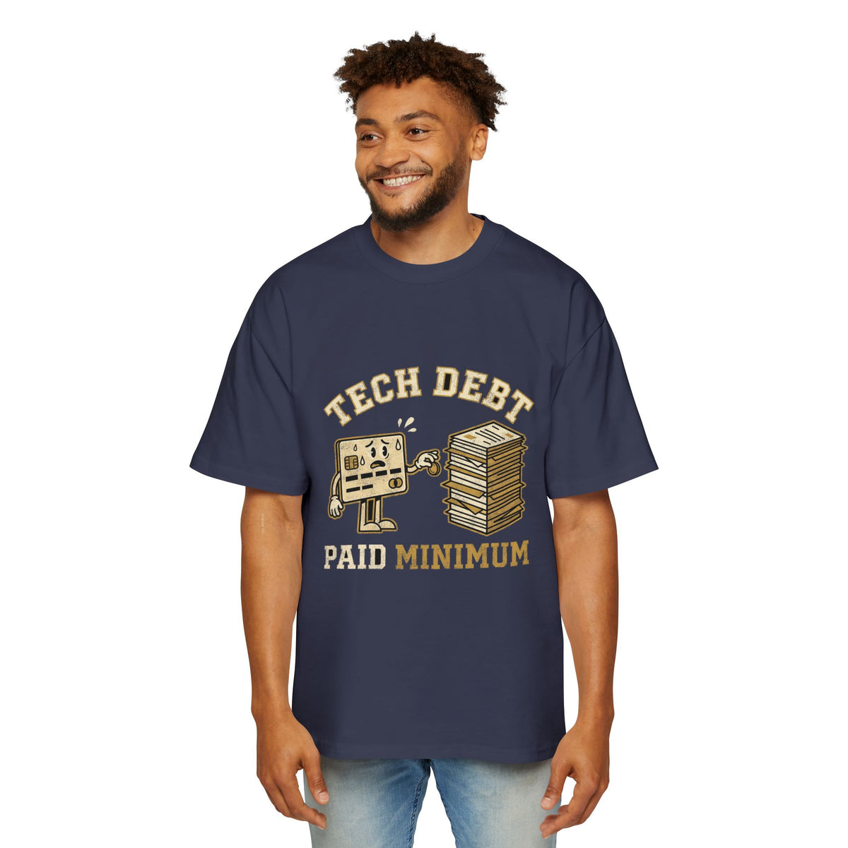 Tech Debt Paid Minimum Oversized Tee