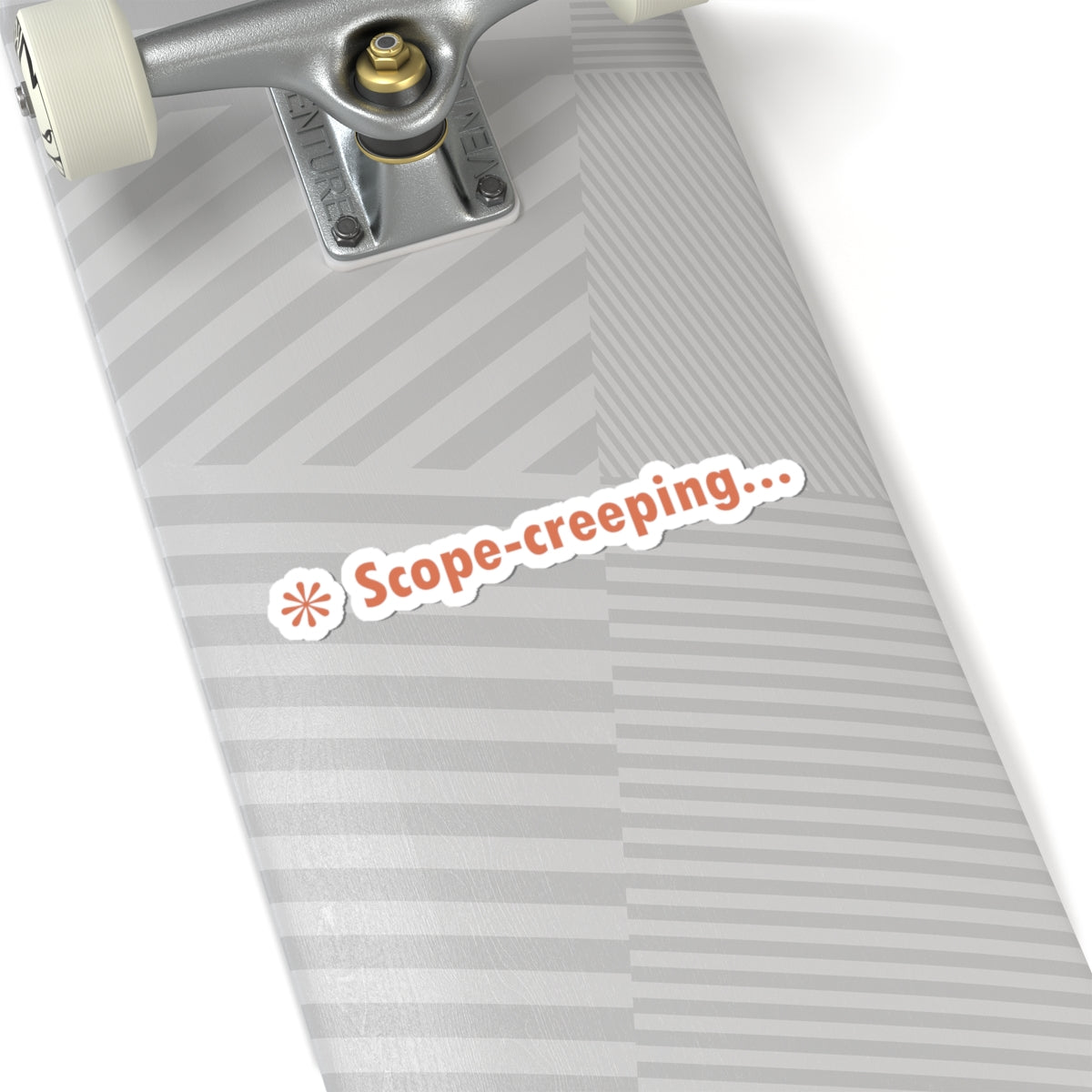 Scope Creeping Claude Code Sticker