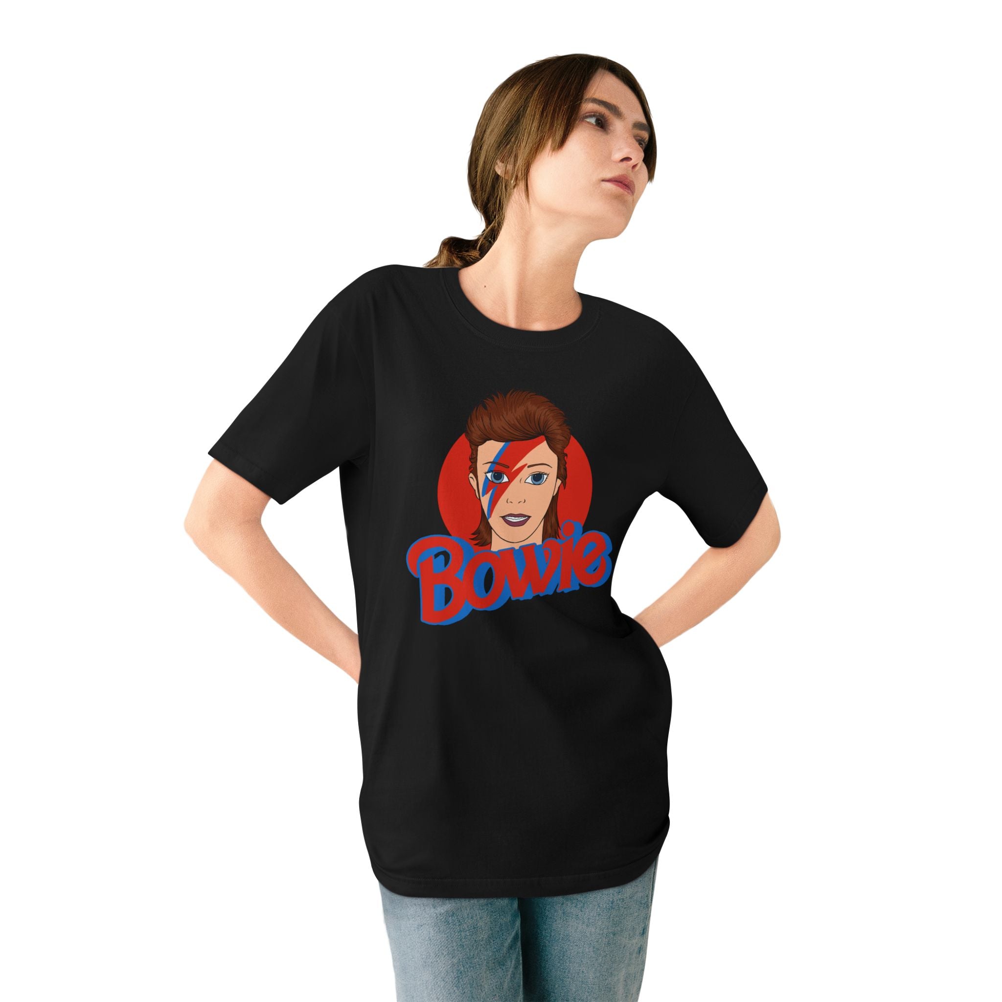 Bowie Organic T-Shirt | Music Legend Tee | Geekpsters