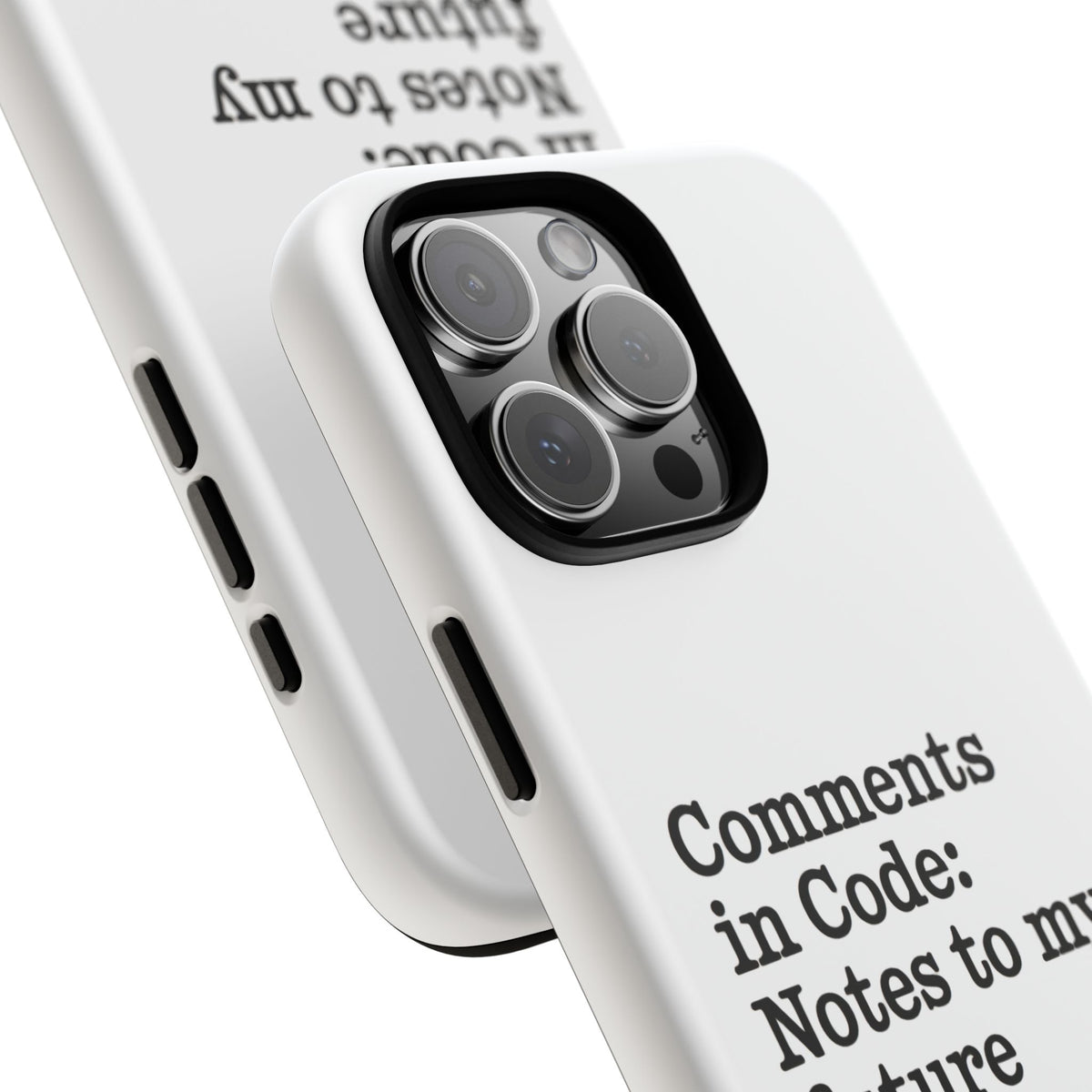 Comments in Code, Notes to My Future Confused Self Phone Case
