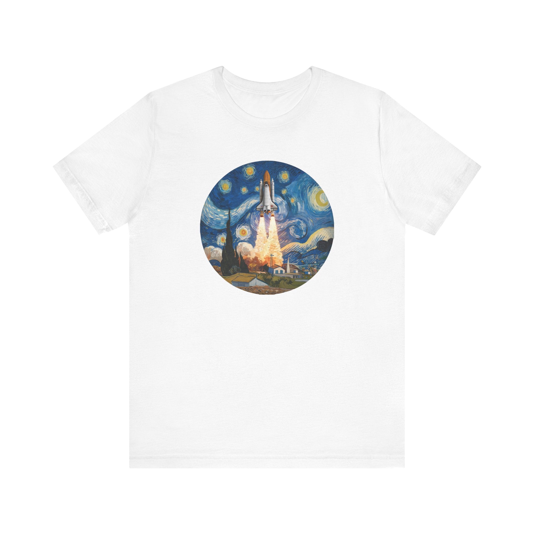 Van Gogh Spaceship - T-Shirt