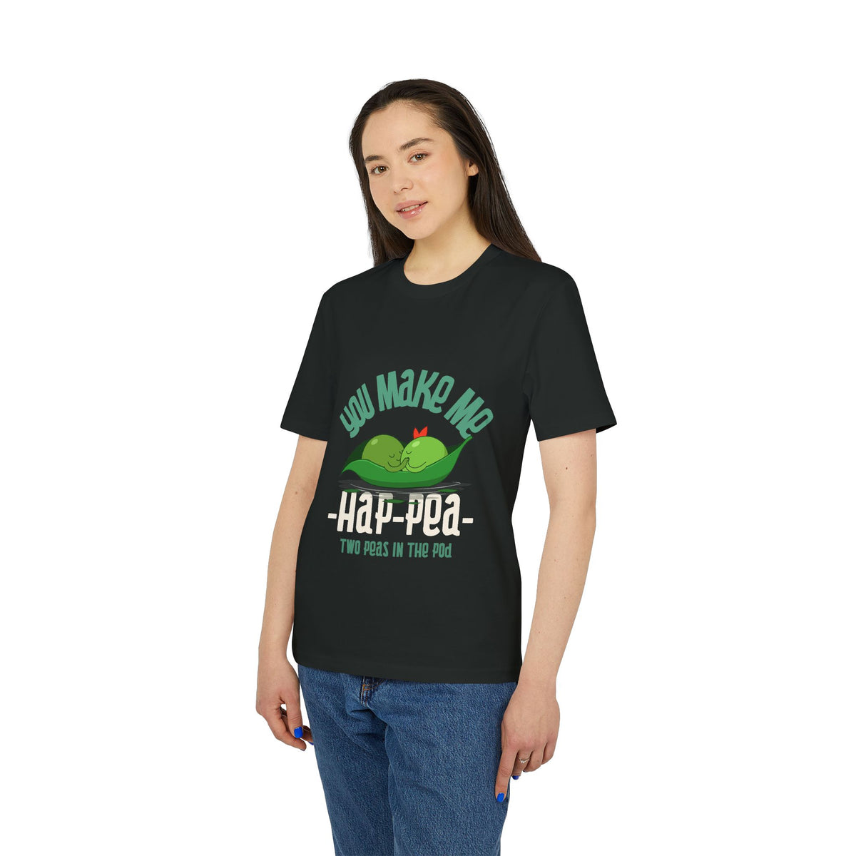 You Make Me Hap-Pea Organic Tee
