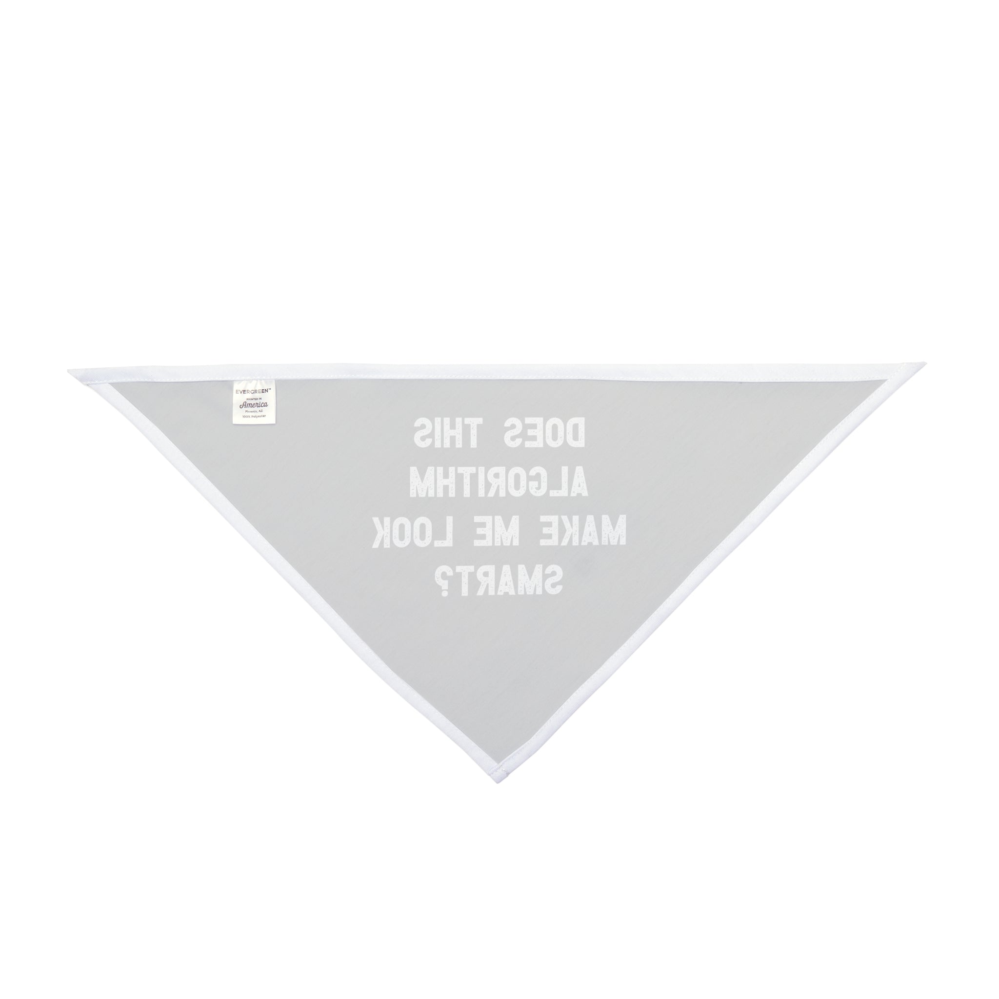 Does This Algorithm Make Me Look Smart - Pet Bandana