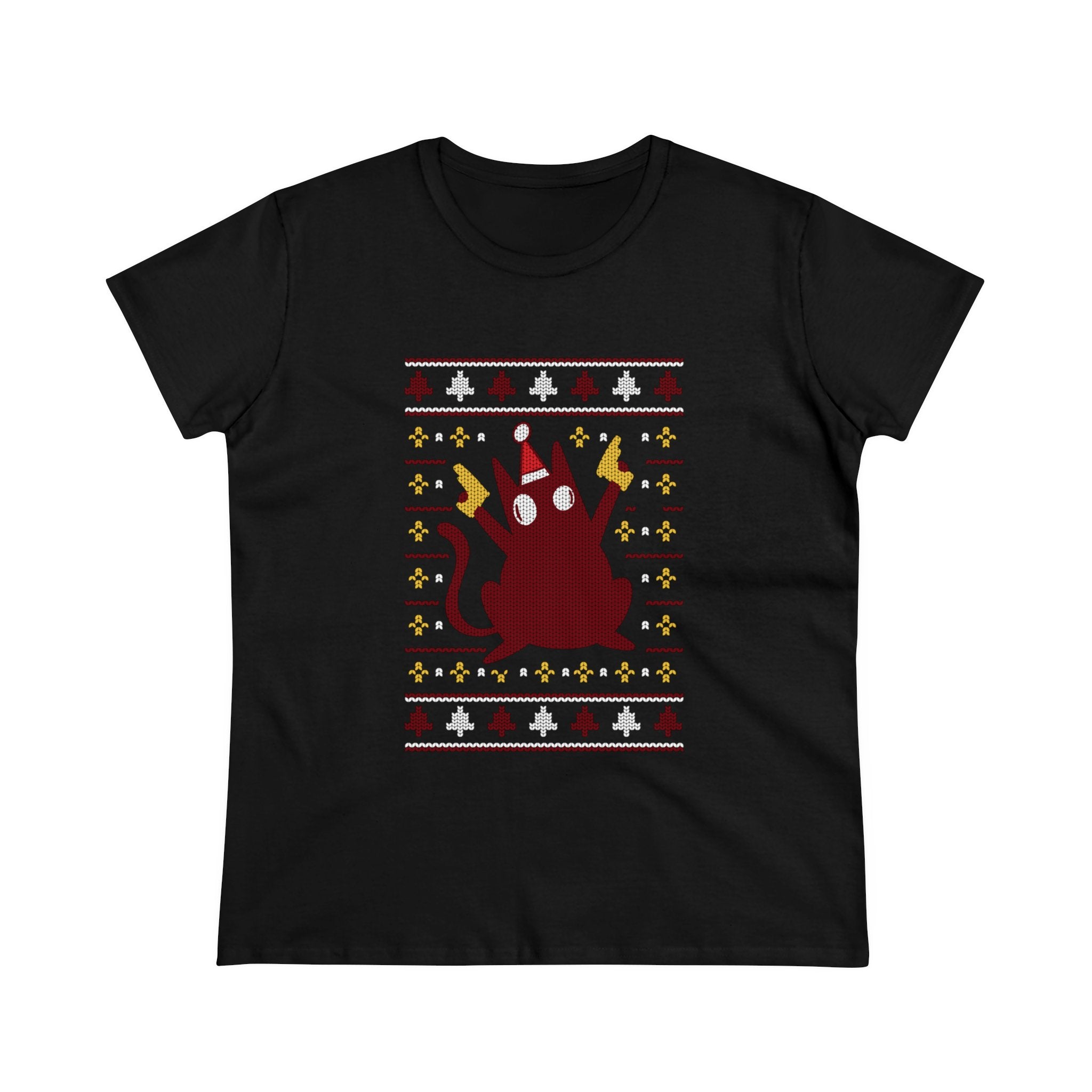 Ugly Sweater Cat - Women's Tee