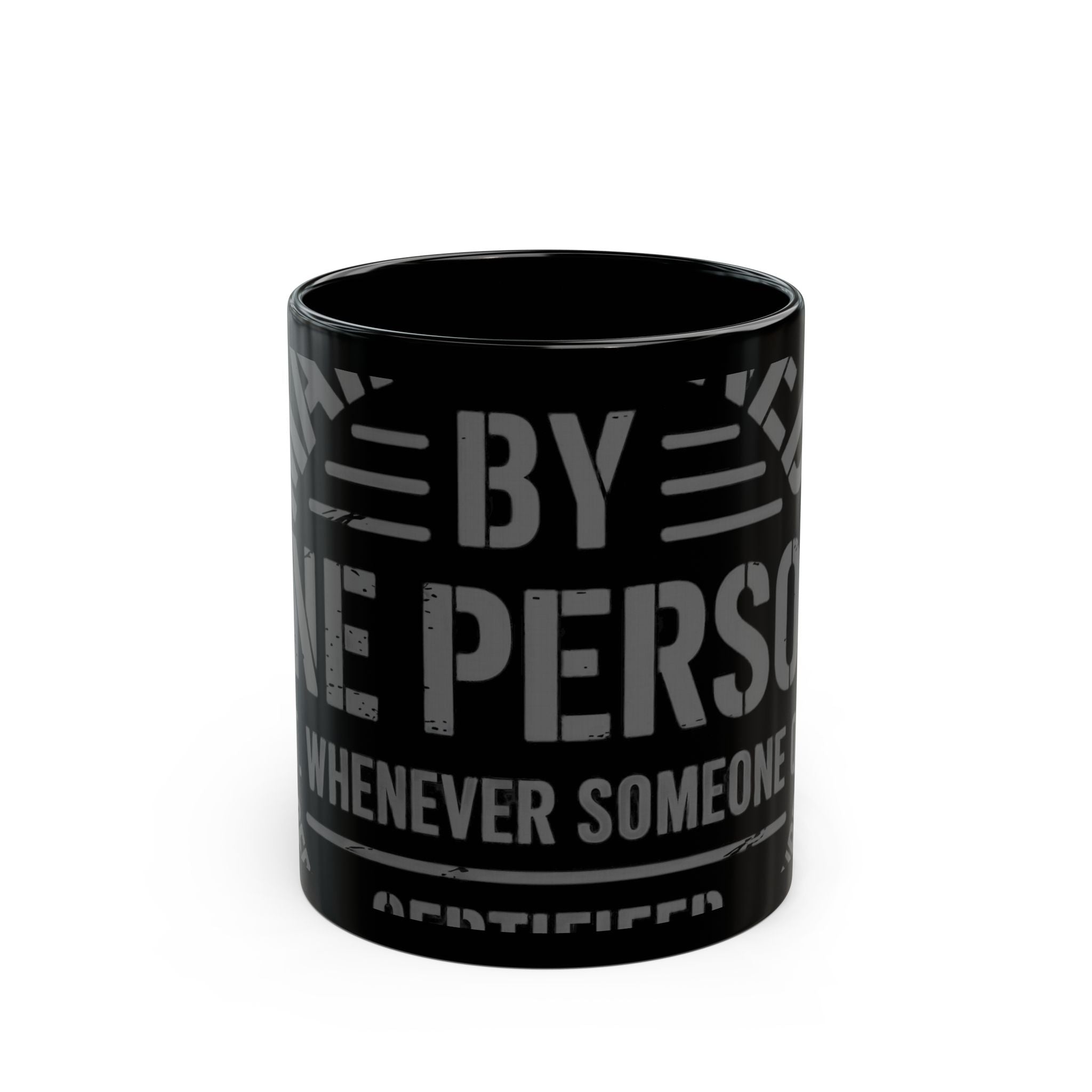 Maintained By One Person Mug