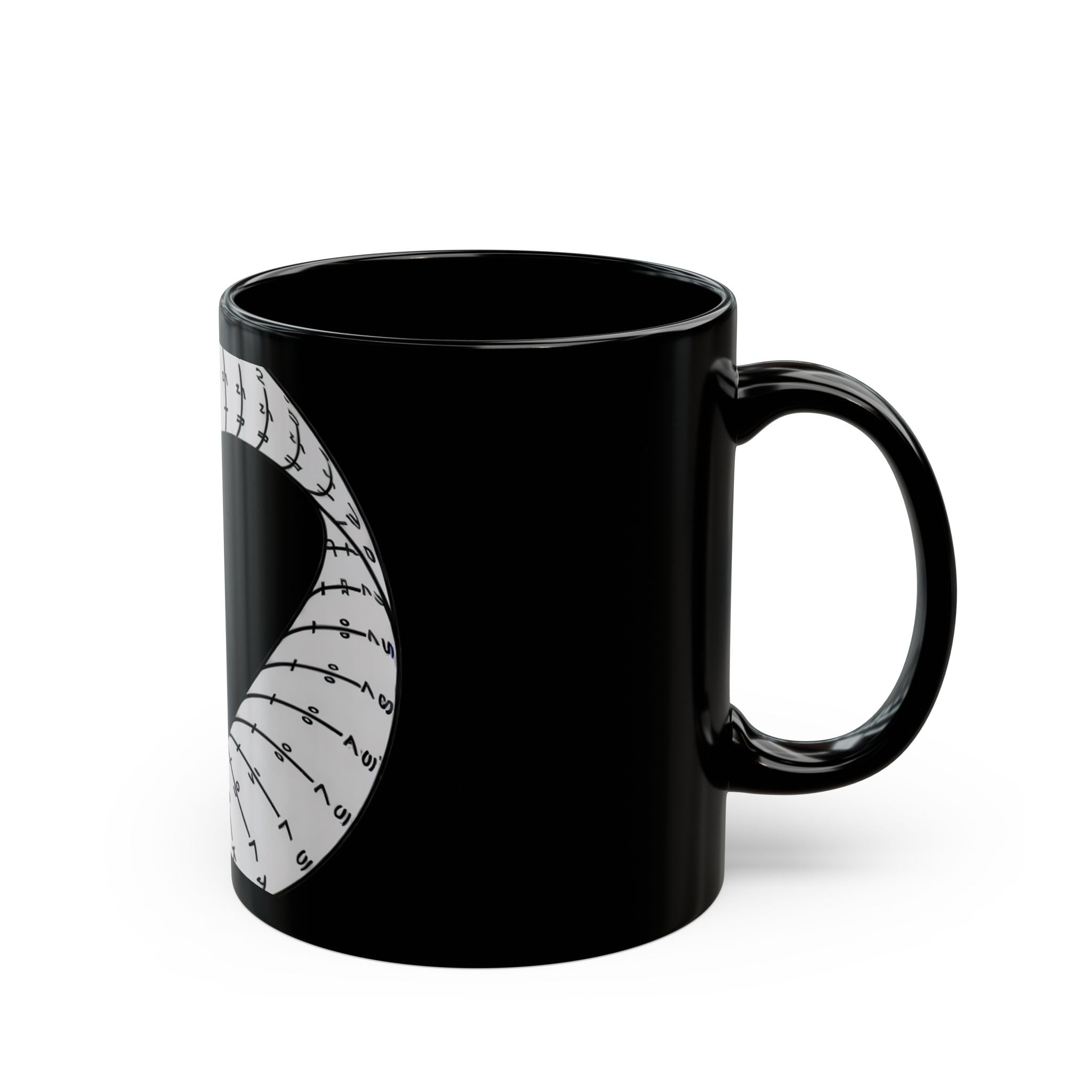 Möbius strip - Black Mug
