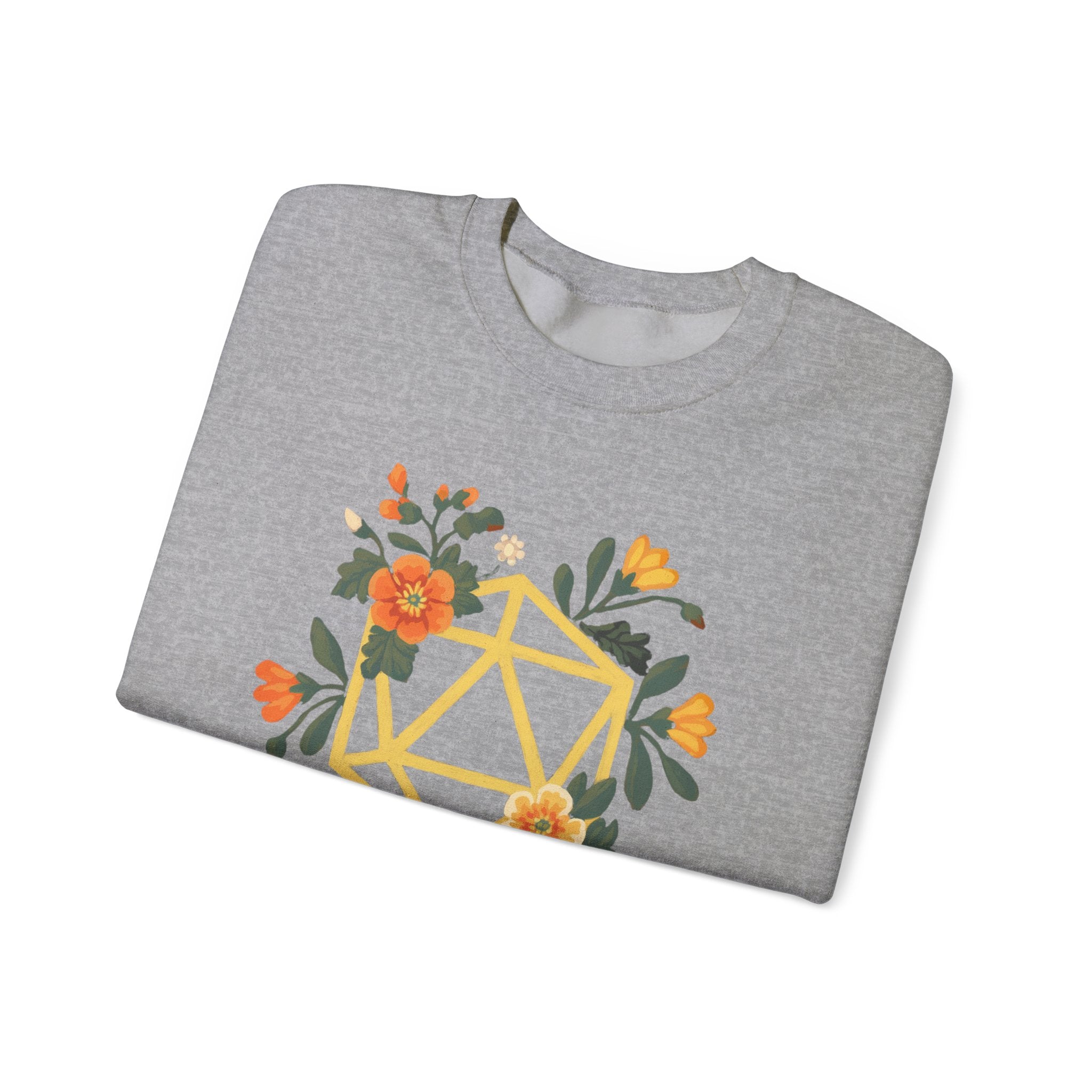 Floral Polyhedron - Sweatshirt