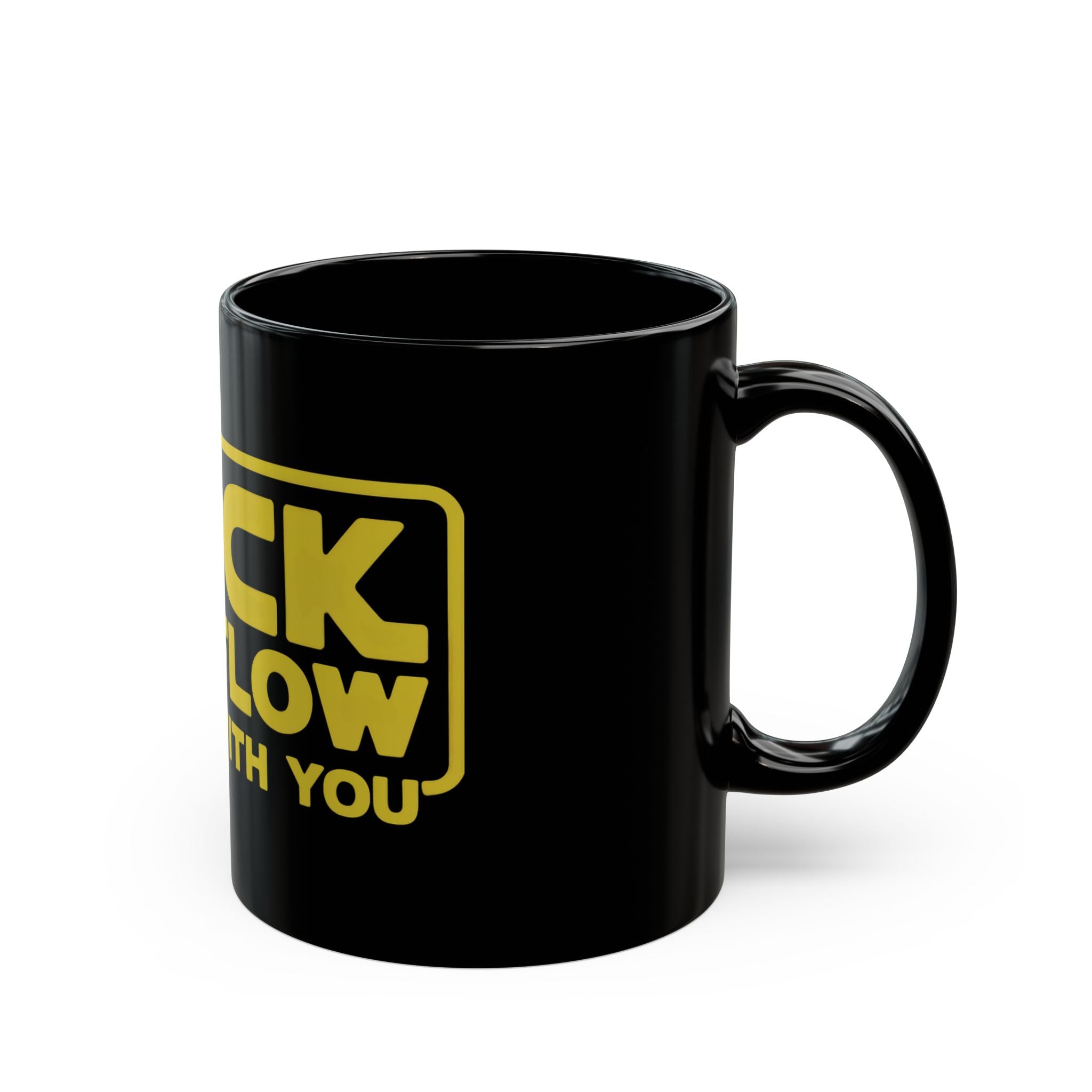 May stack overflow be with you - Black Mug