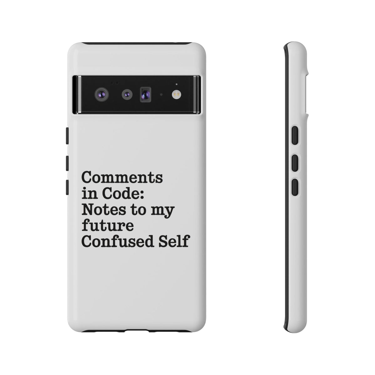 Comments in Code, Notes to My Future Confused Self Phone Case