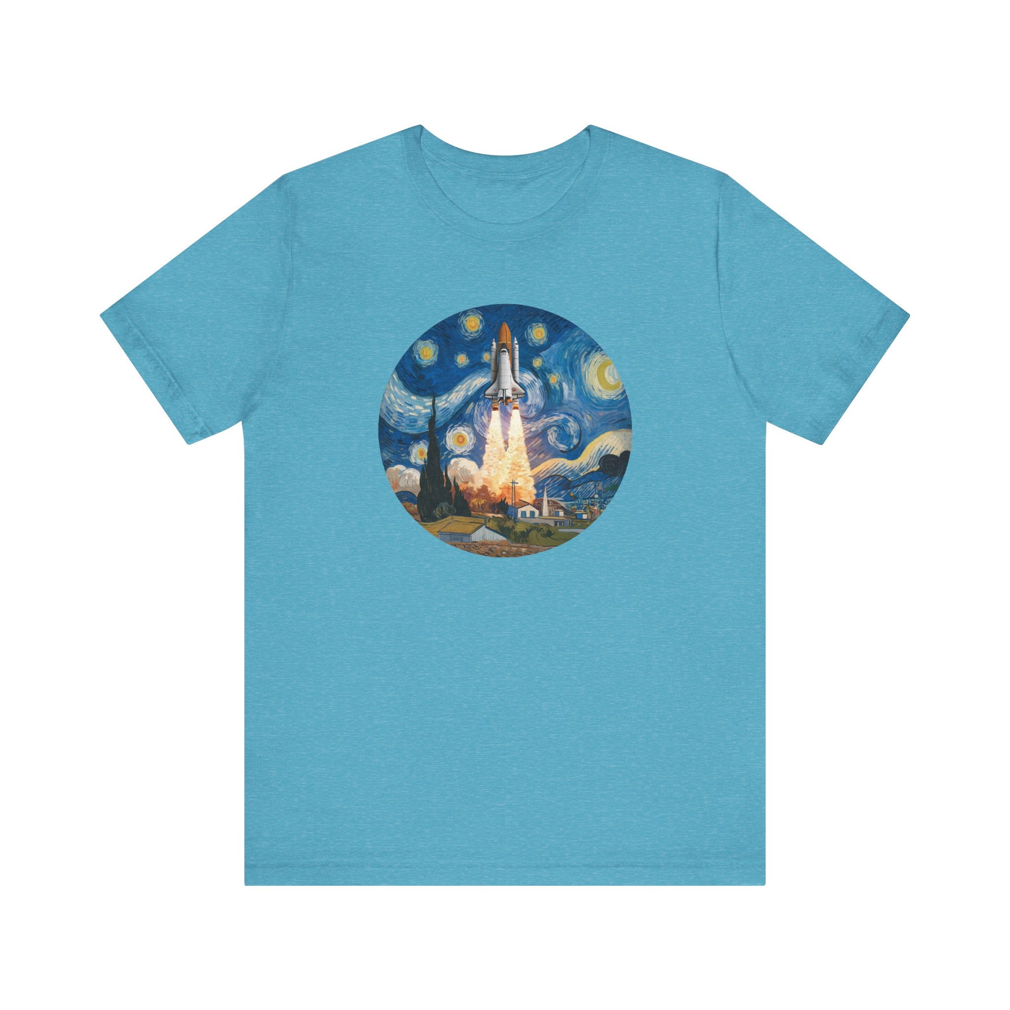 Van Gogh Spaceship - T-Shirt