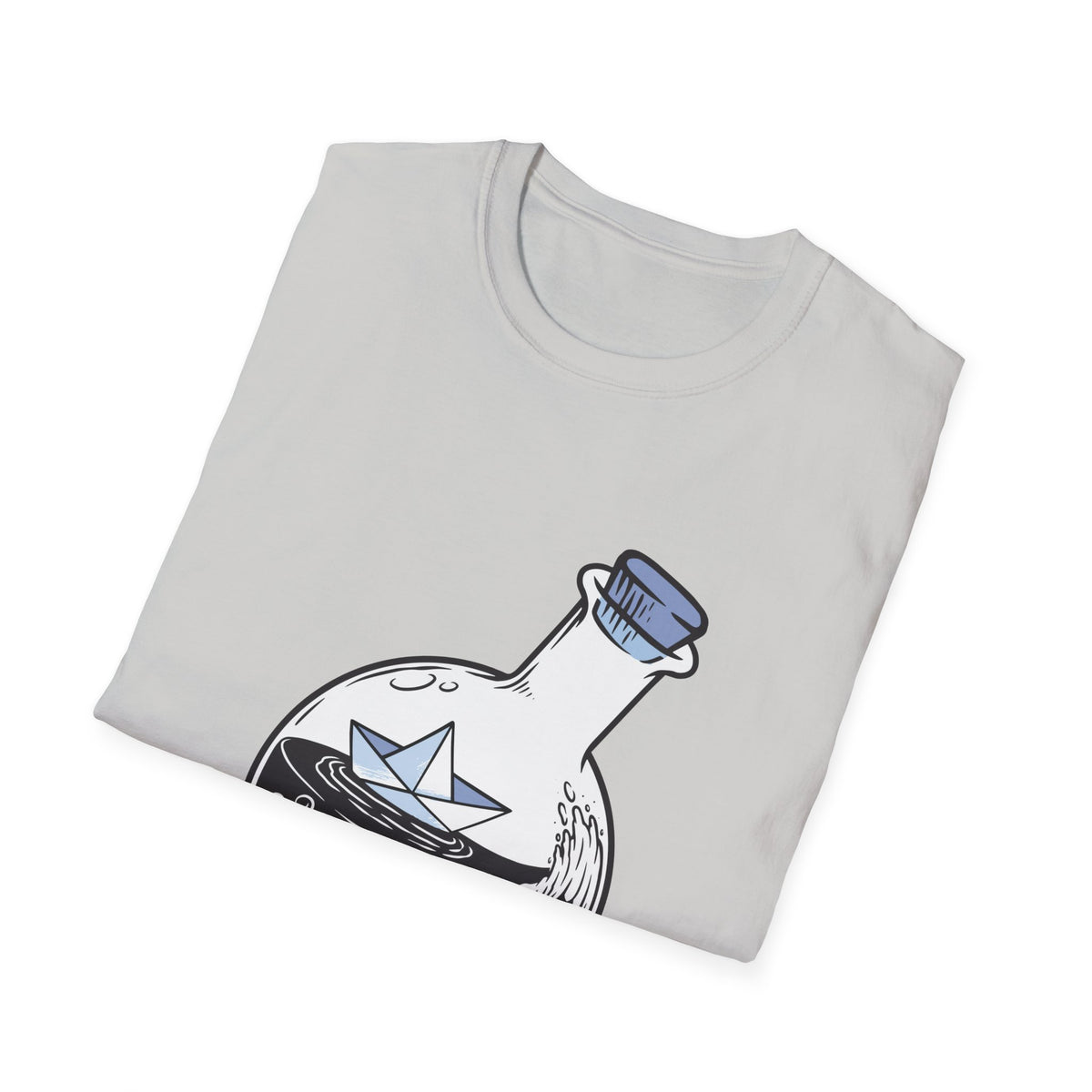 Paper Boat in a Bottle