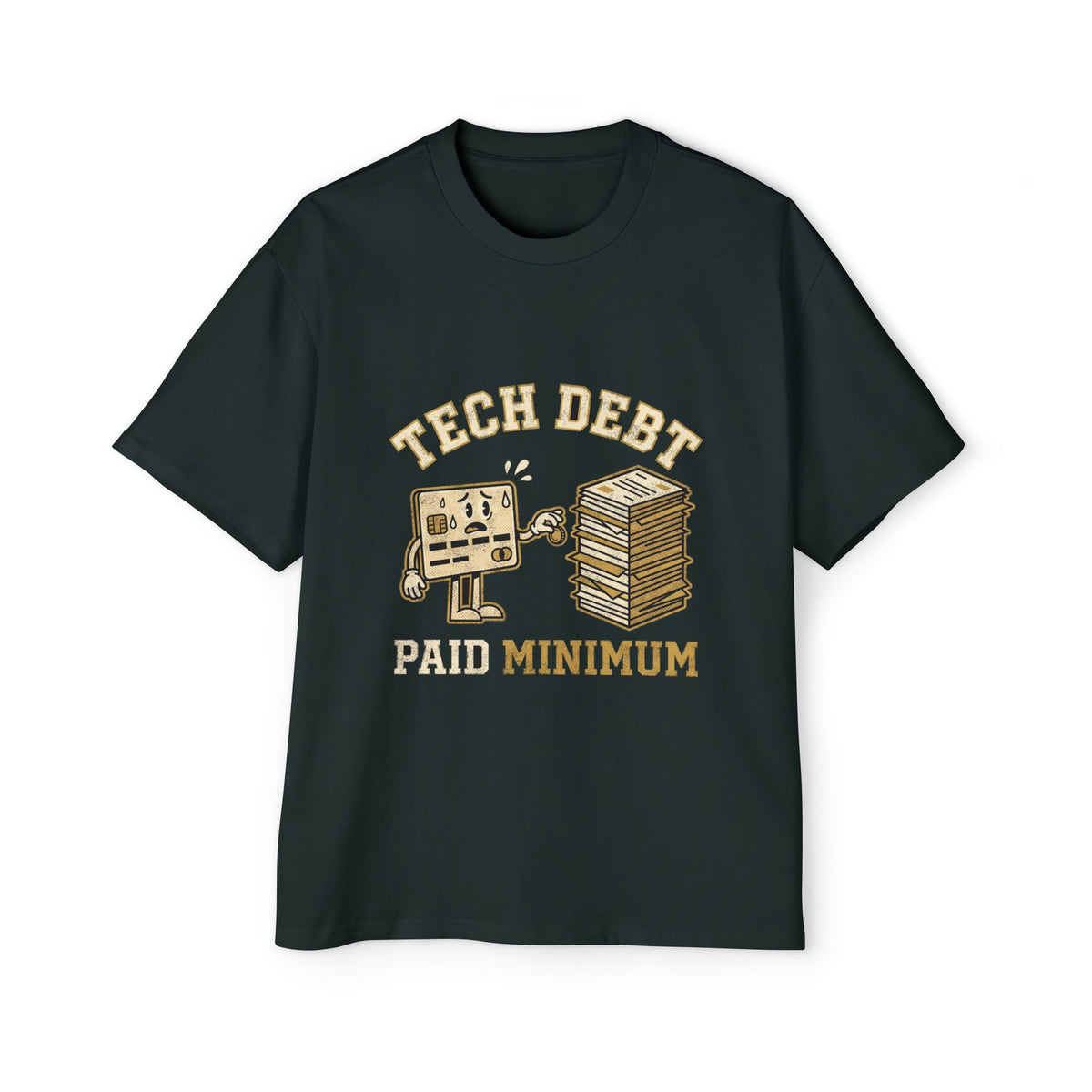 Tech Debt Paid Minimum Oversized Tee