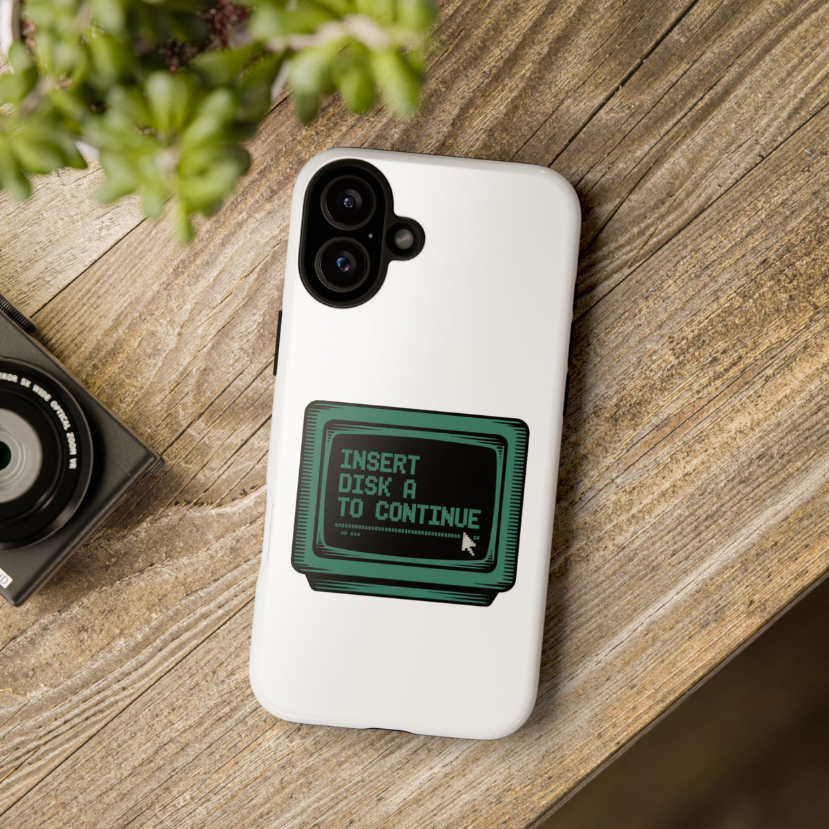 Insert Disk A to Continue Phone Case