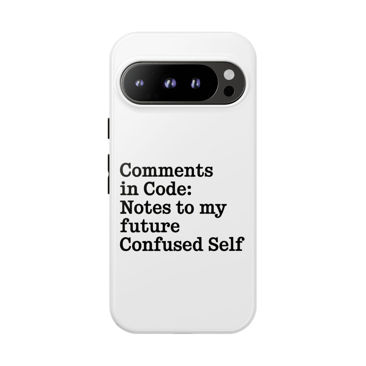 Comments in Code, Notes to My Future Confused Self Phone Case