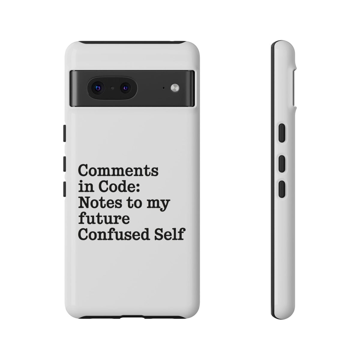 Comments in Code, Notes to My Future Confused Self Phone Case