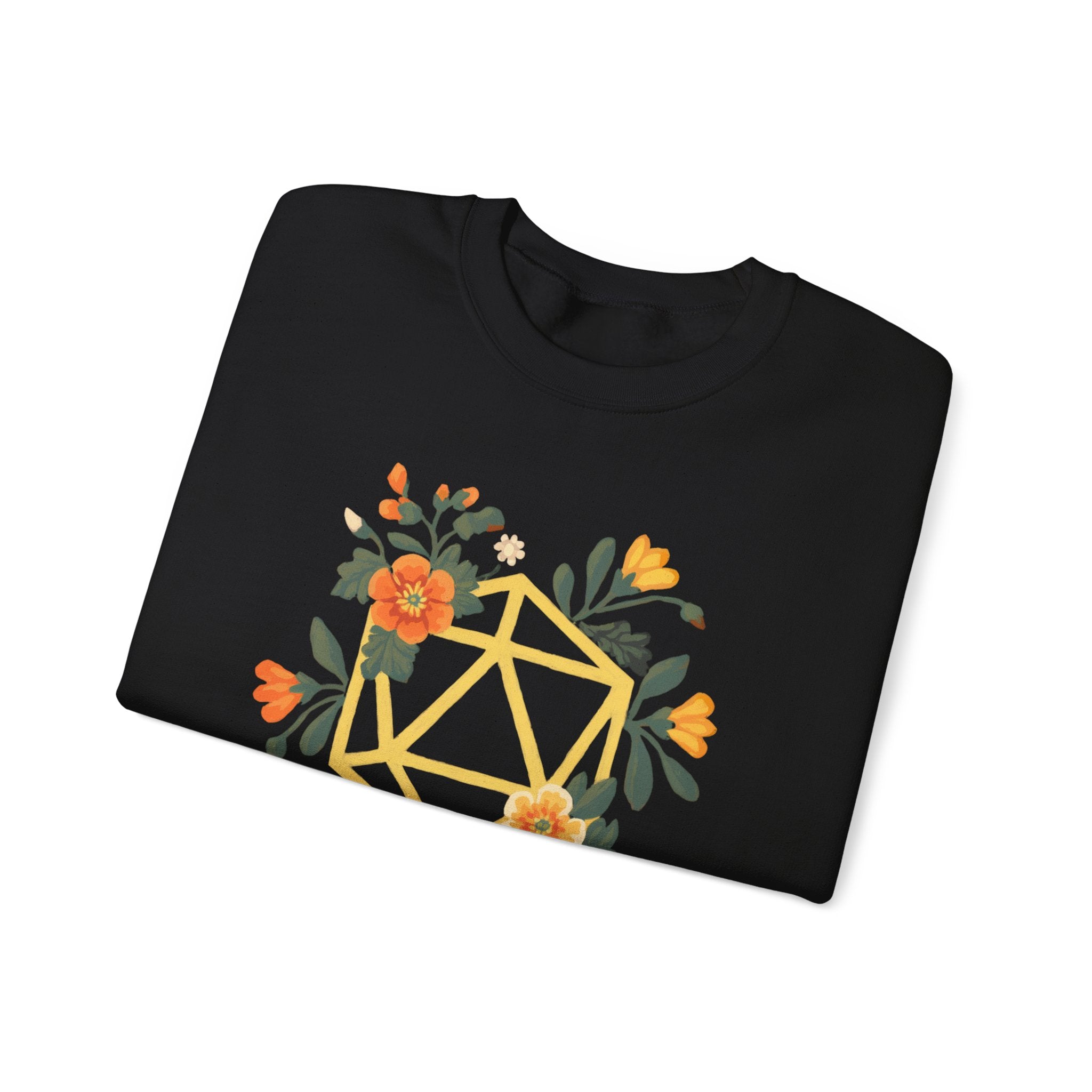 Floral Polyhedron - Sweatshirt