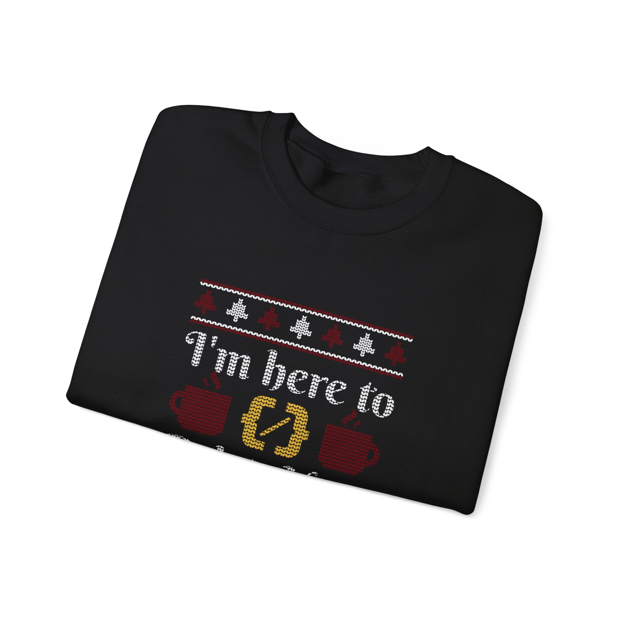 Delete Cookies Ugly Sweater - Sweatshirt