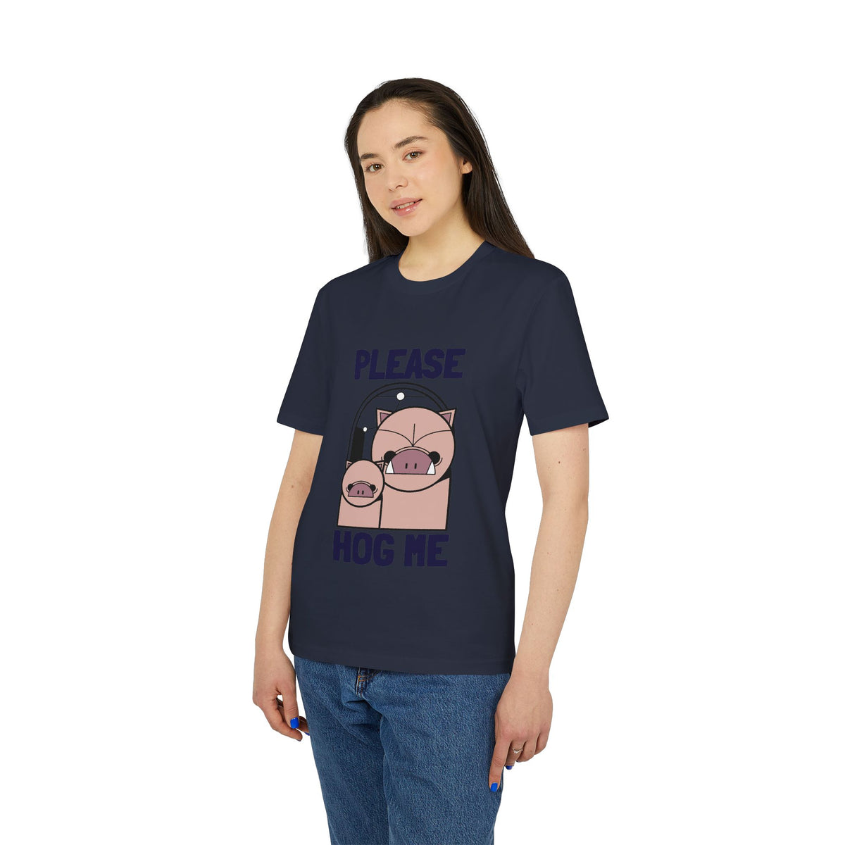 Please Hog Me Pig Organic Tee
