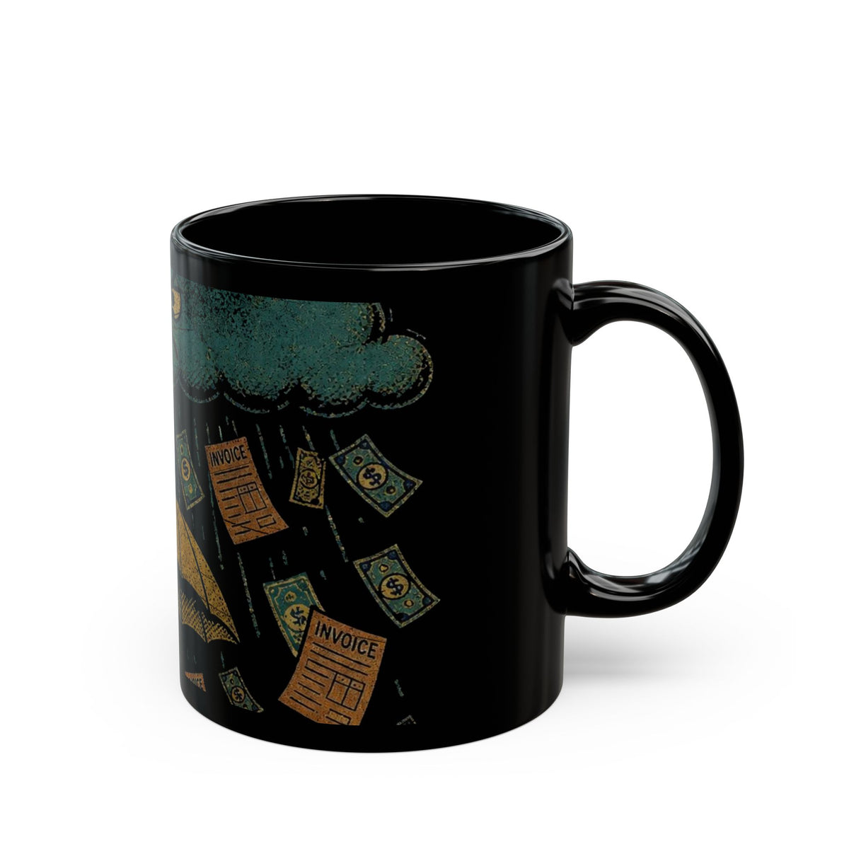 Cloudy With a Chance of Invoices Mug