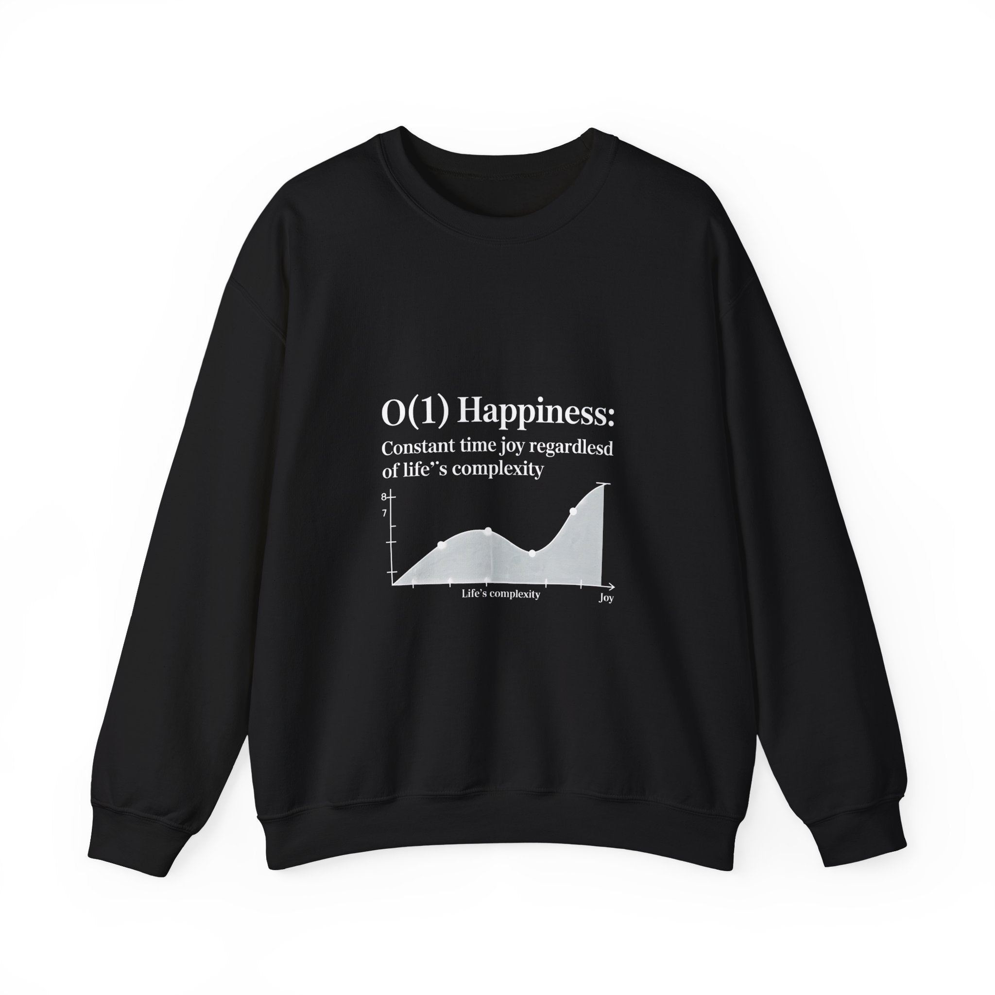 O1 Happiness white - Sweatshirt