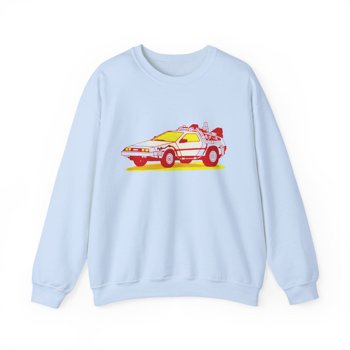 Retro Time Machine Car Sweatshirt