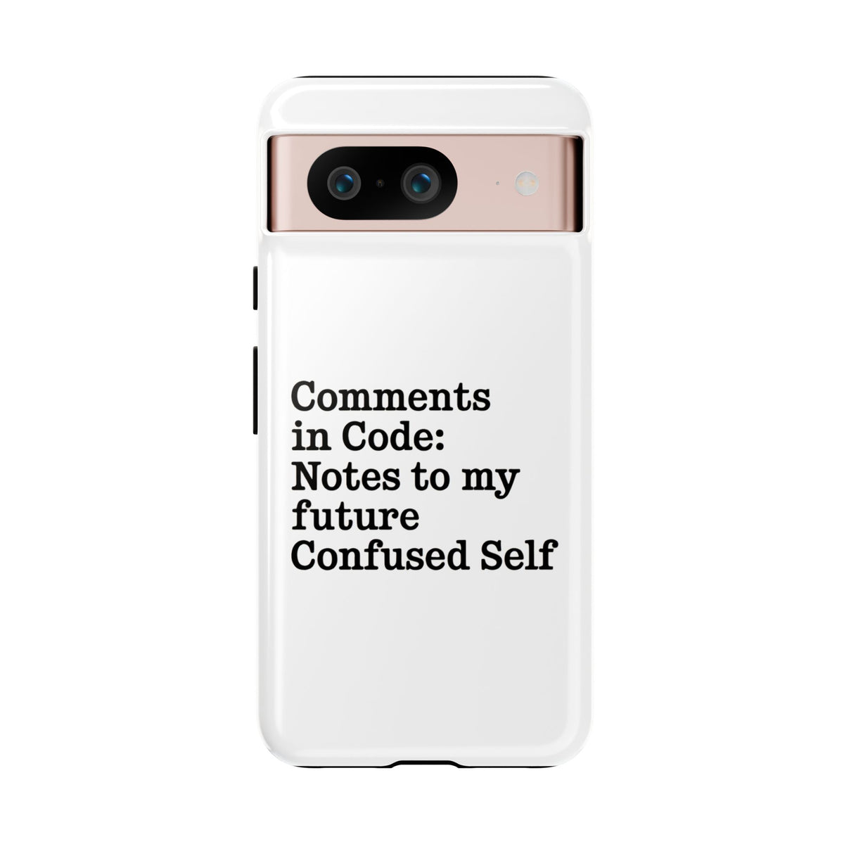 Comments in Code, Notes to My Future Confused Self Phone Case