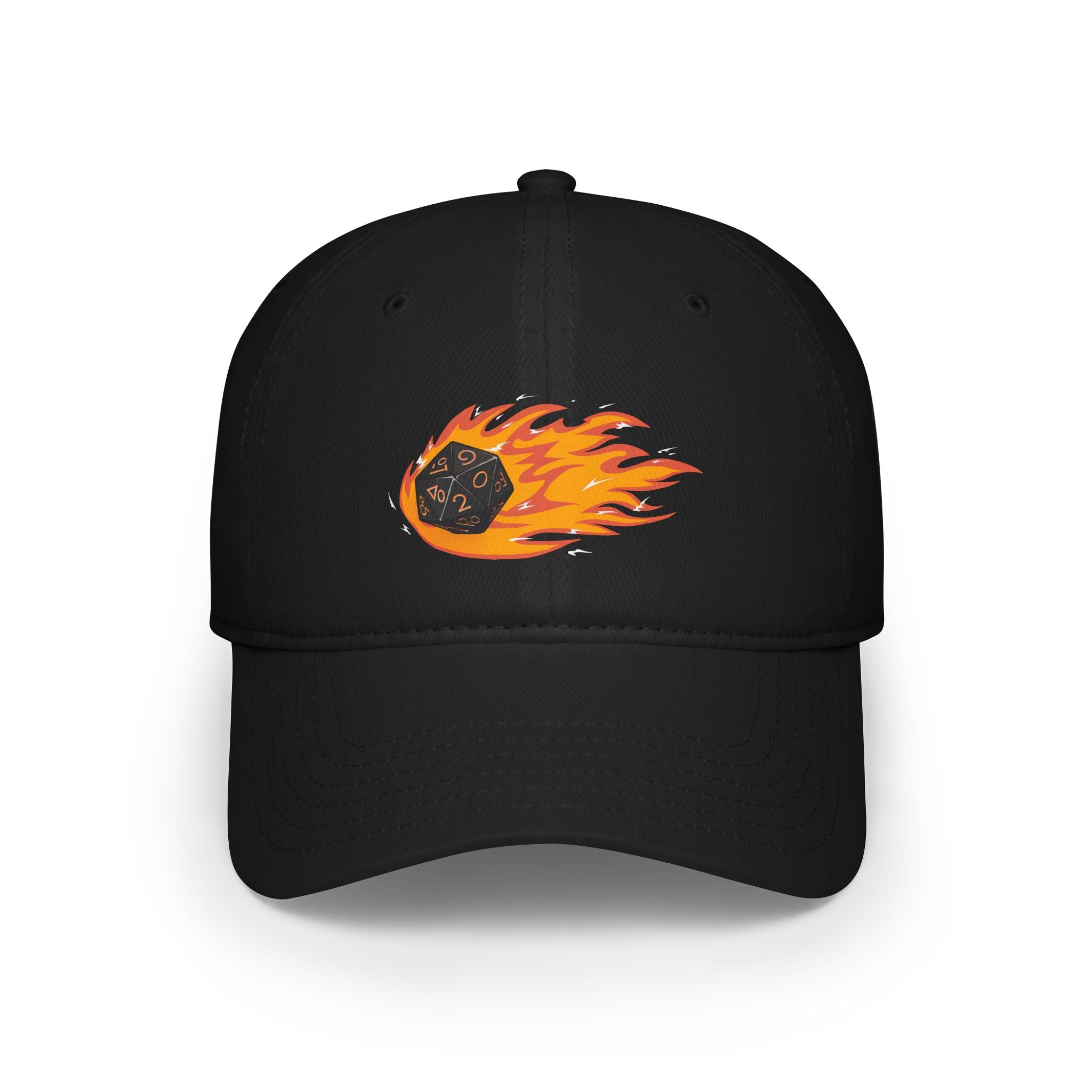 Polyhedral Dice On Fire - Hat