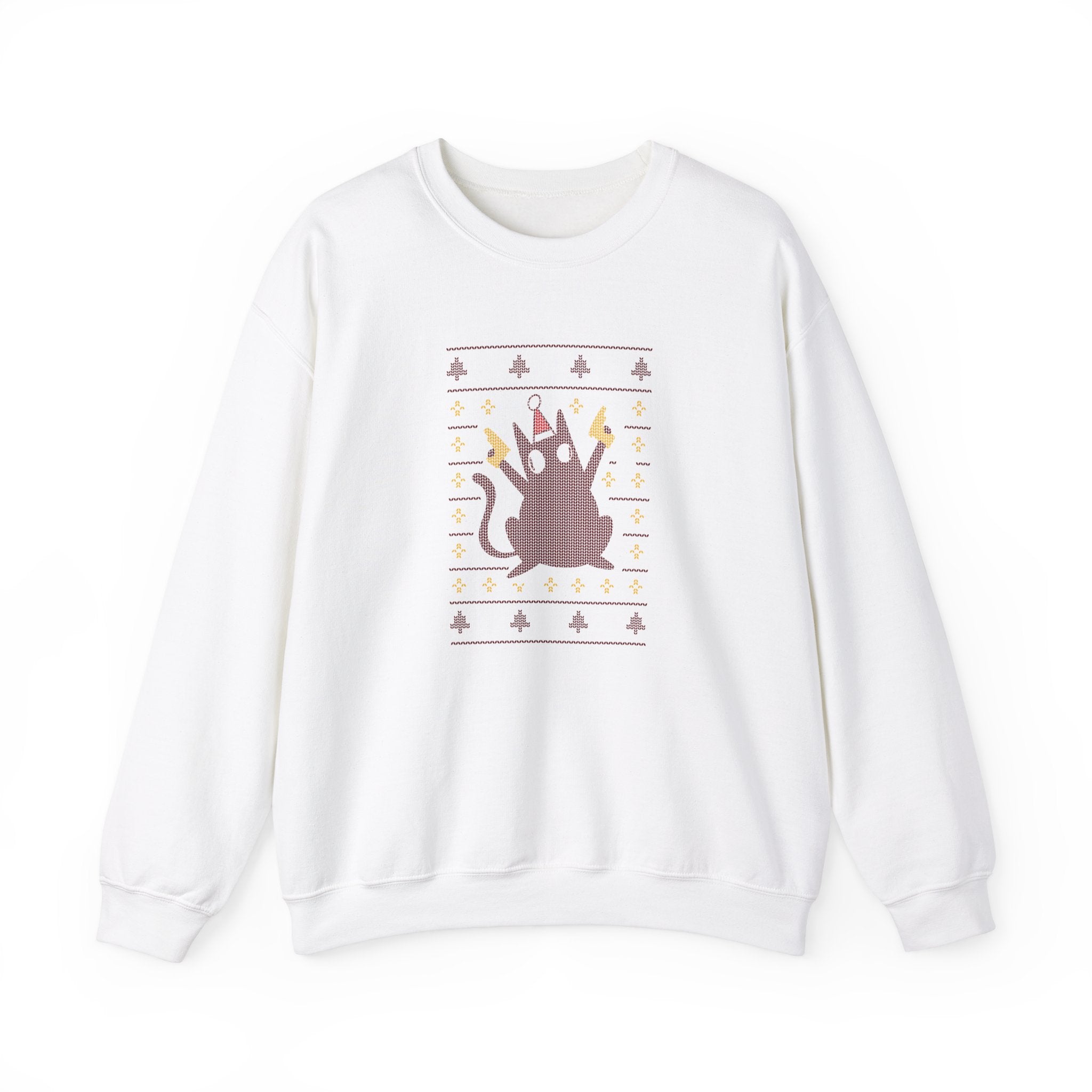 Ugly Sweater Cat - Sweatshirt