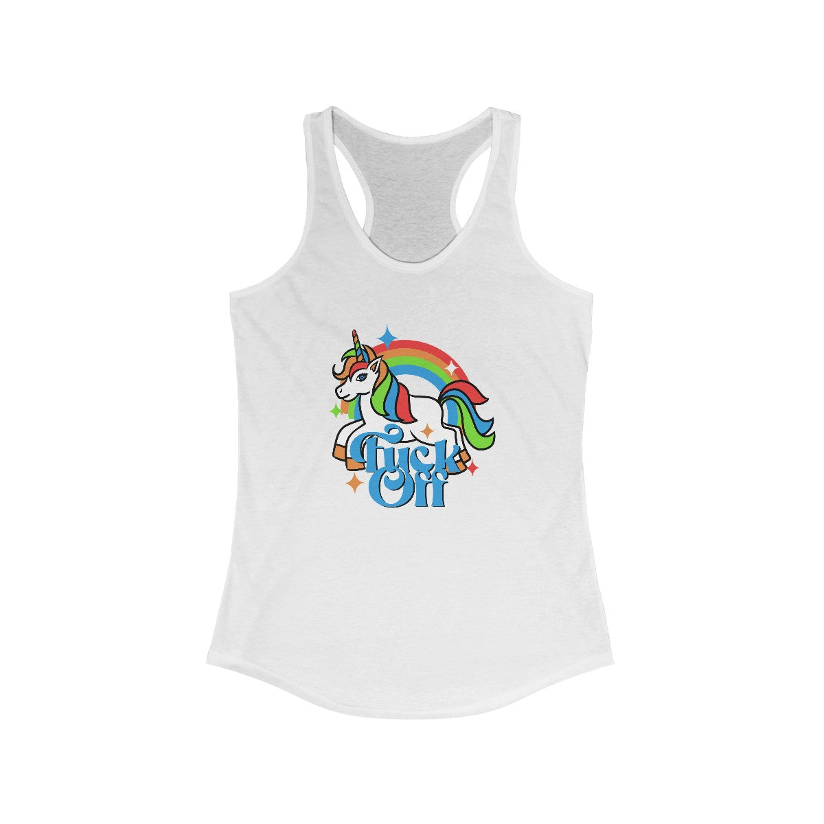 F Off - Women's Racerback Tank