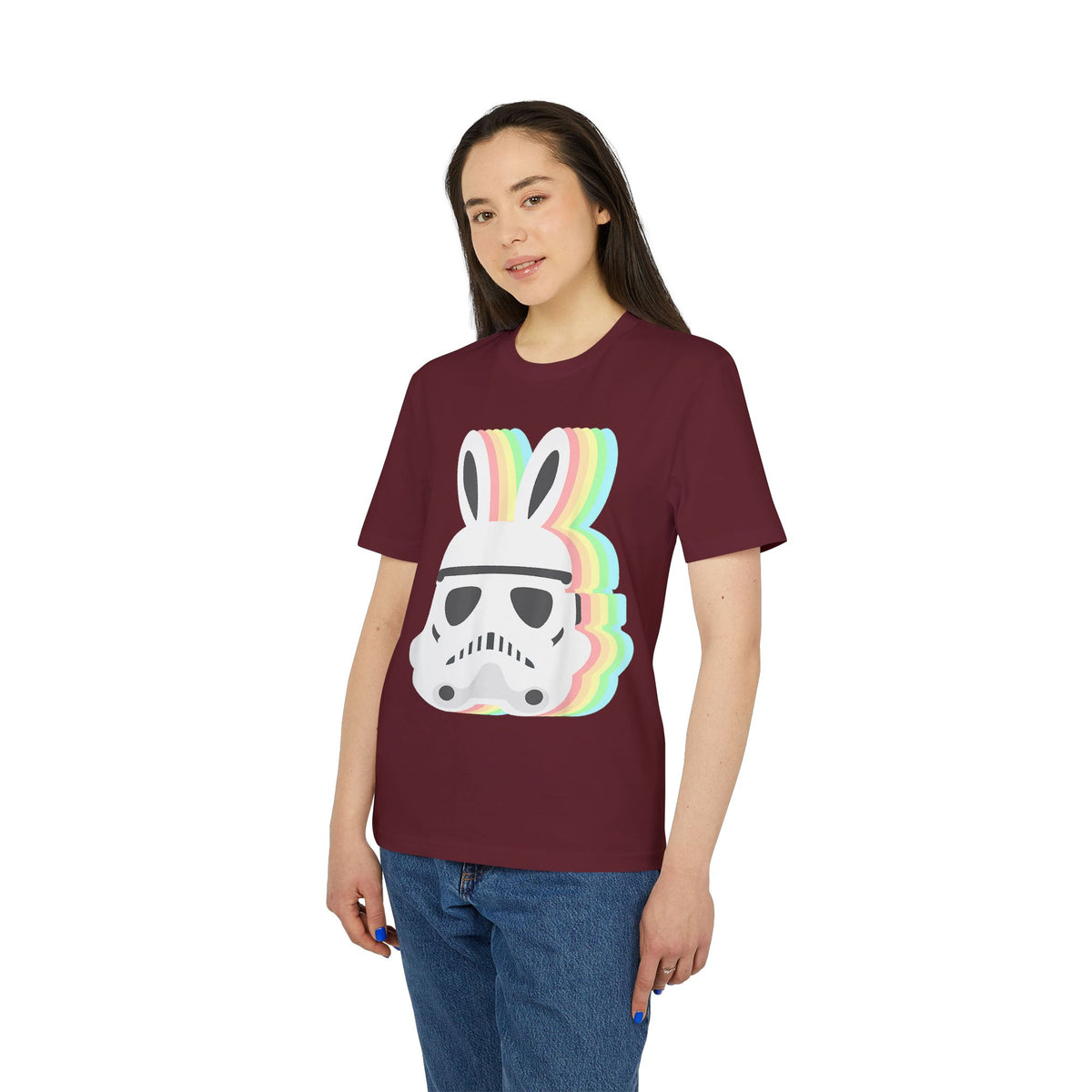 Easter Bunny Space Trooper Organic Tee