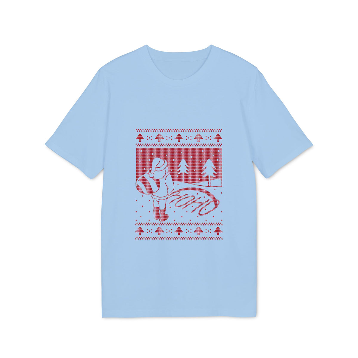 Ho Ho Ho Ugly Sweater Organic Tee