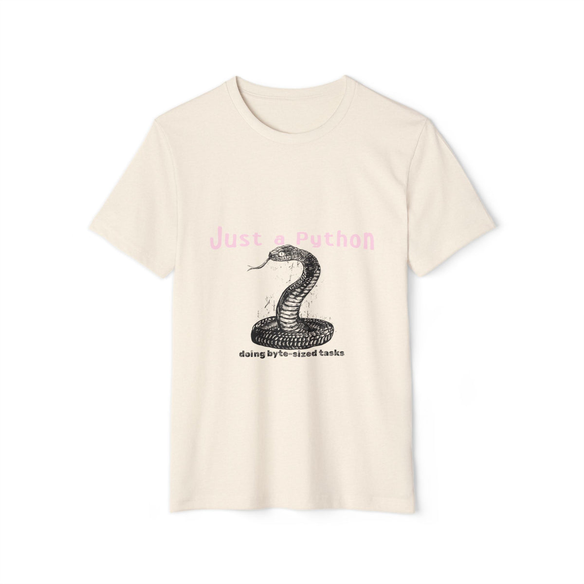 Just a Python Recycled Organic Tee