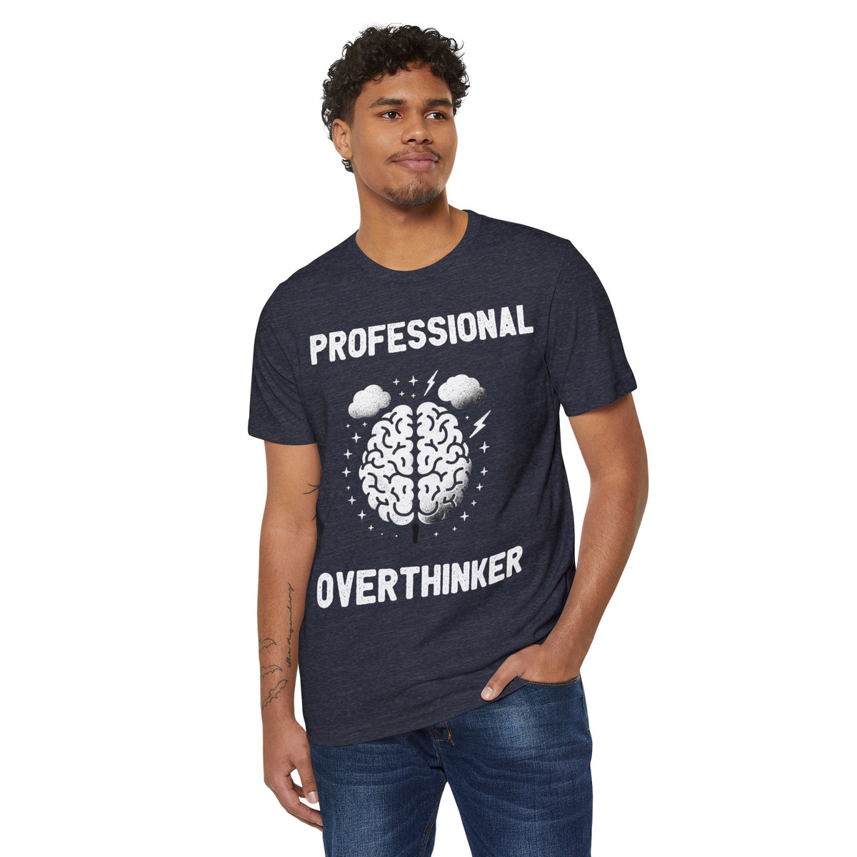 Professional Overthinker Recycled Organic Tee