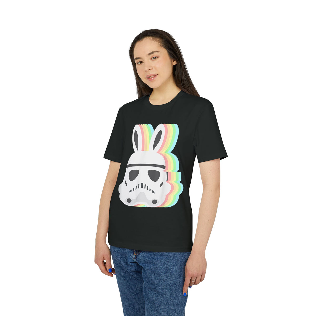 Easter Bunny Space Trooper Organic Tee