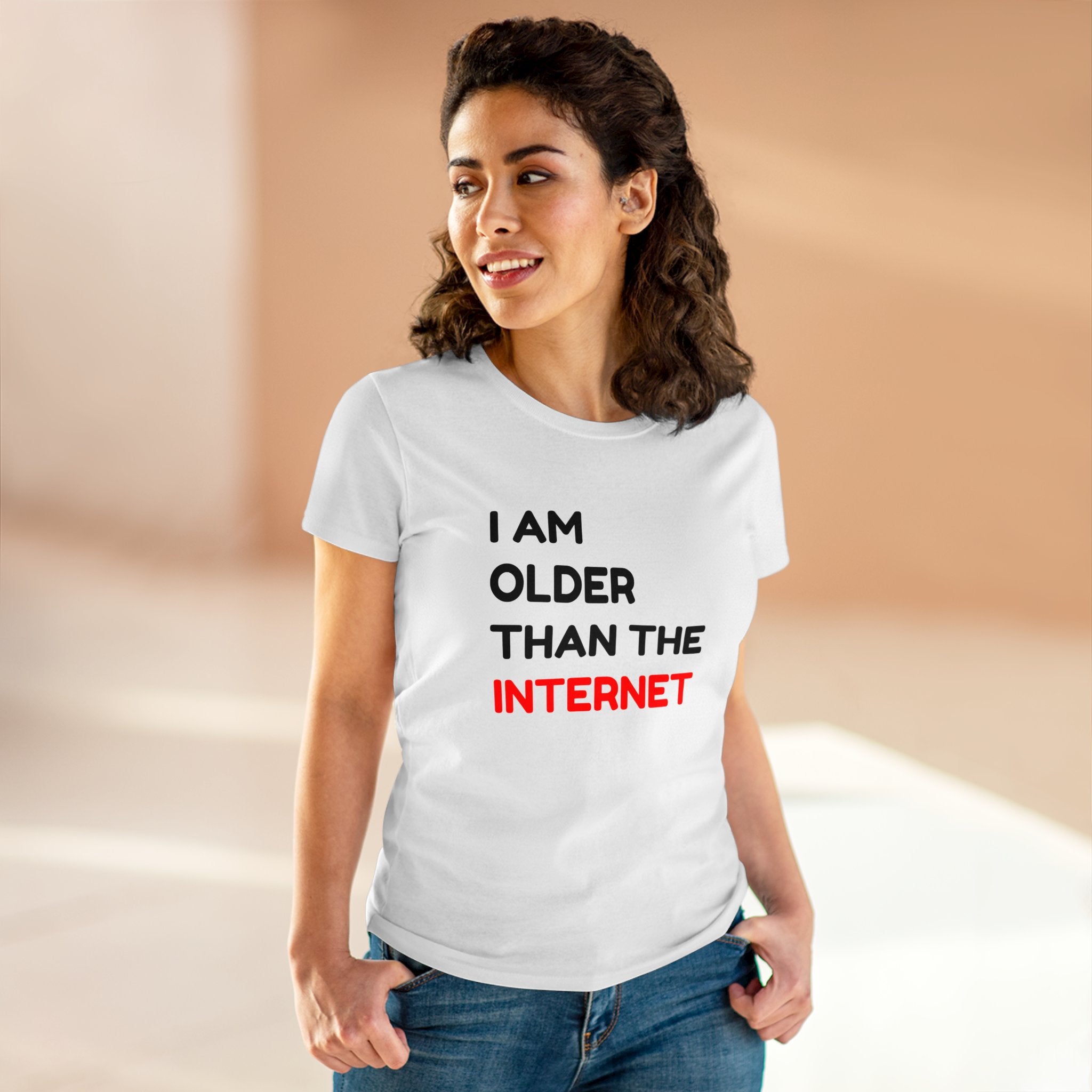 I am Older Than the Internet - Women's Tee