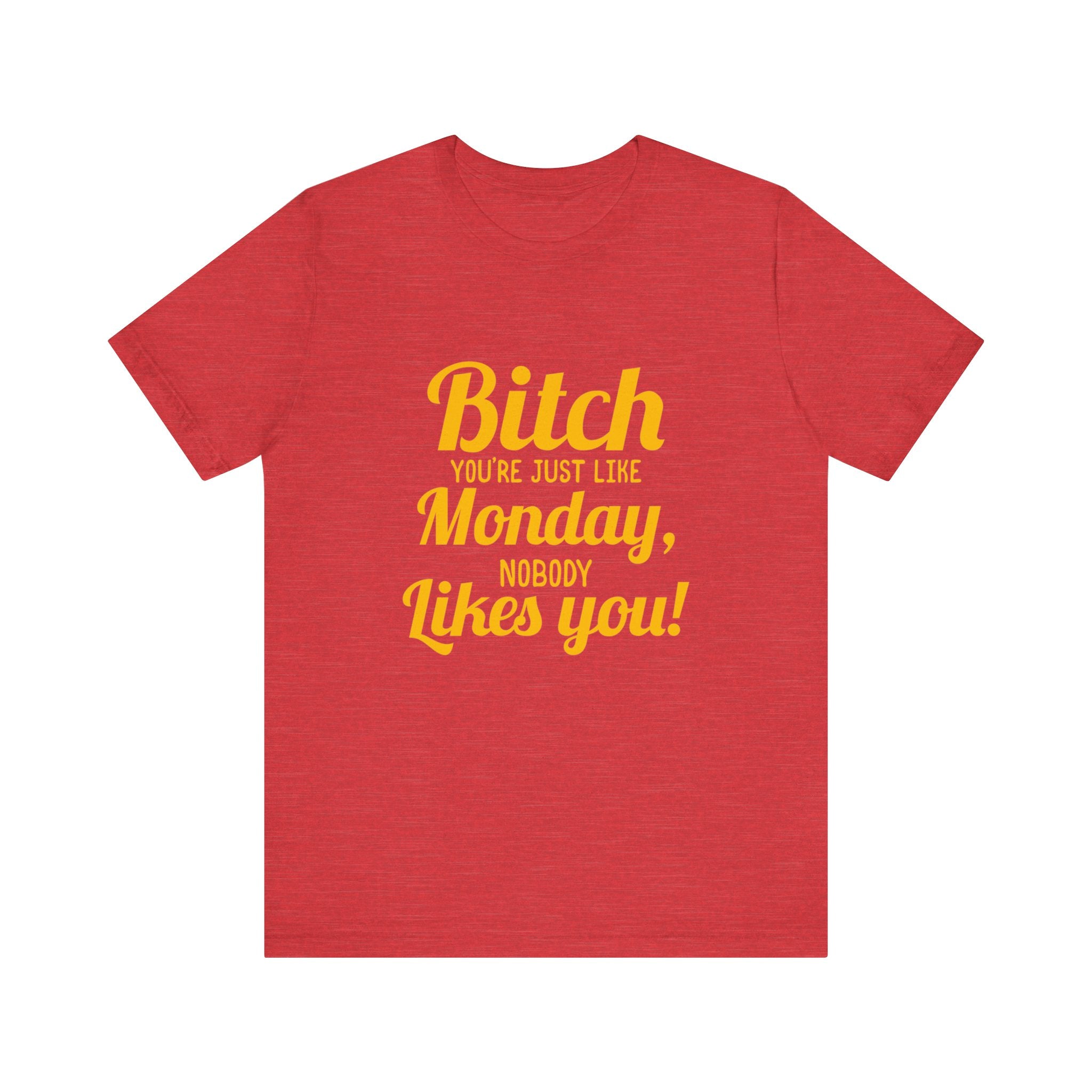 Bitch you are just like Monday nobody likes you T-Shirt