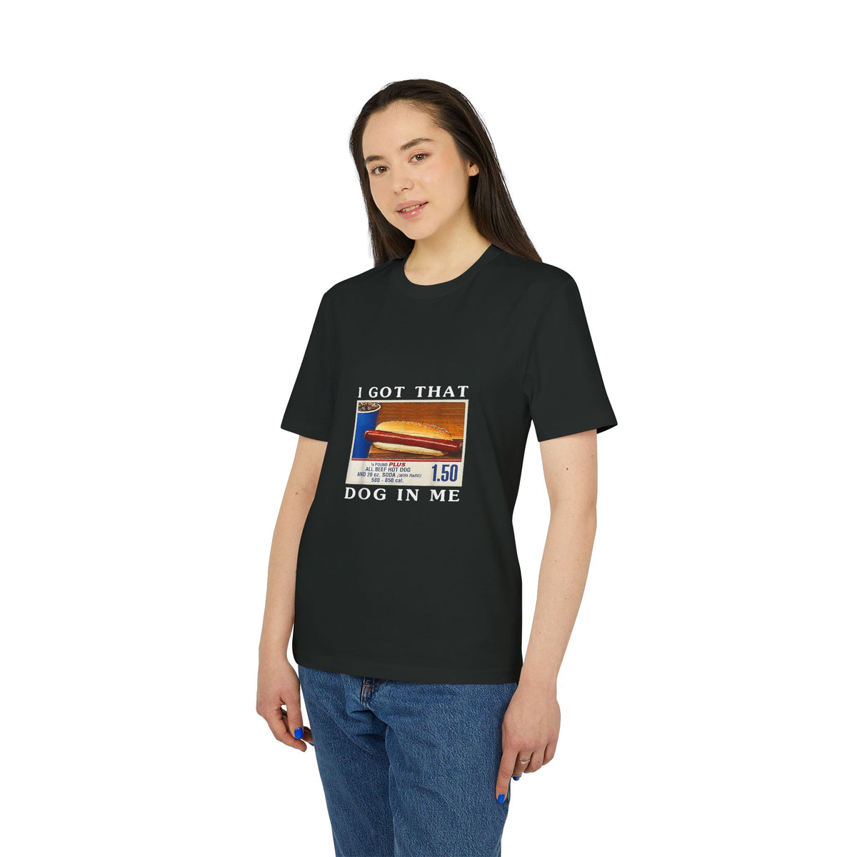 I Got That Dog in Me Hot Dog Combo Organic Tee