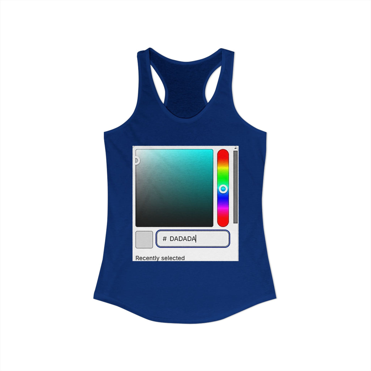 #DADADA Color Picker Racerback Tank