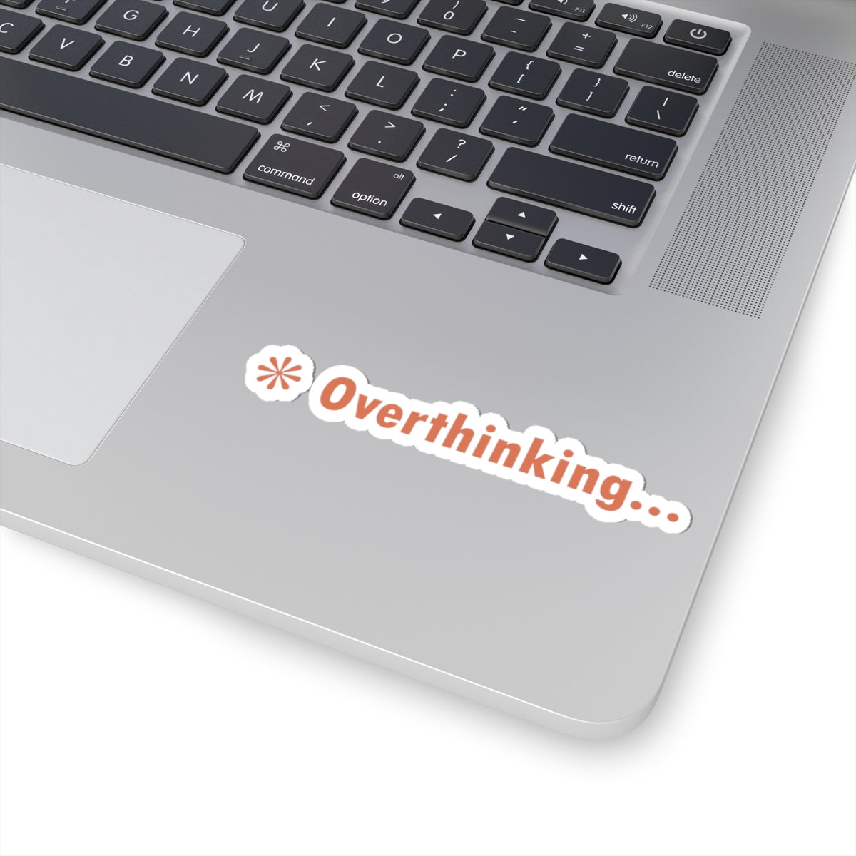 Overthinking Claude Code Sticker