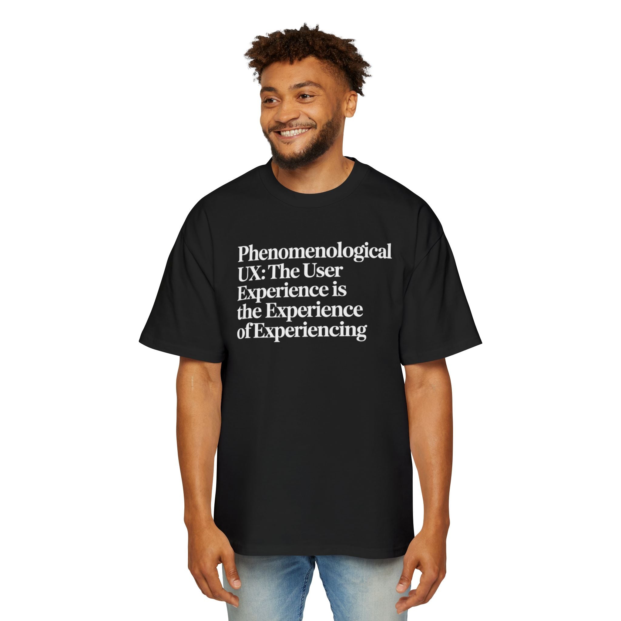 Phenomenological UX - Heavy Oversized Tee