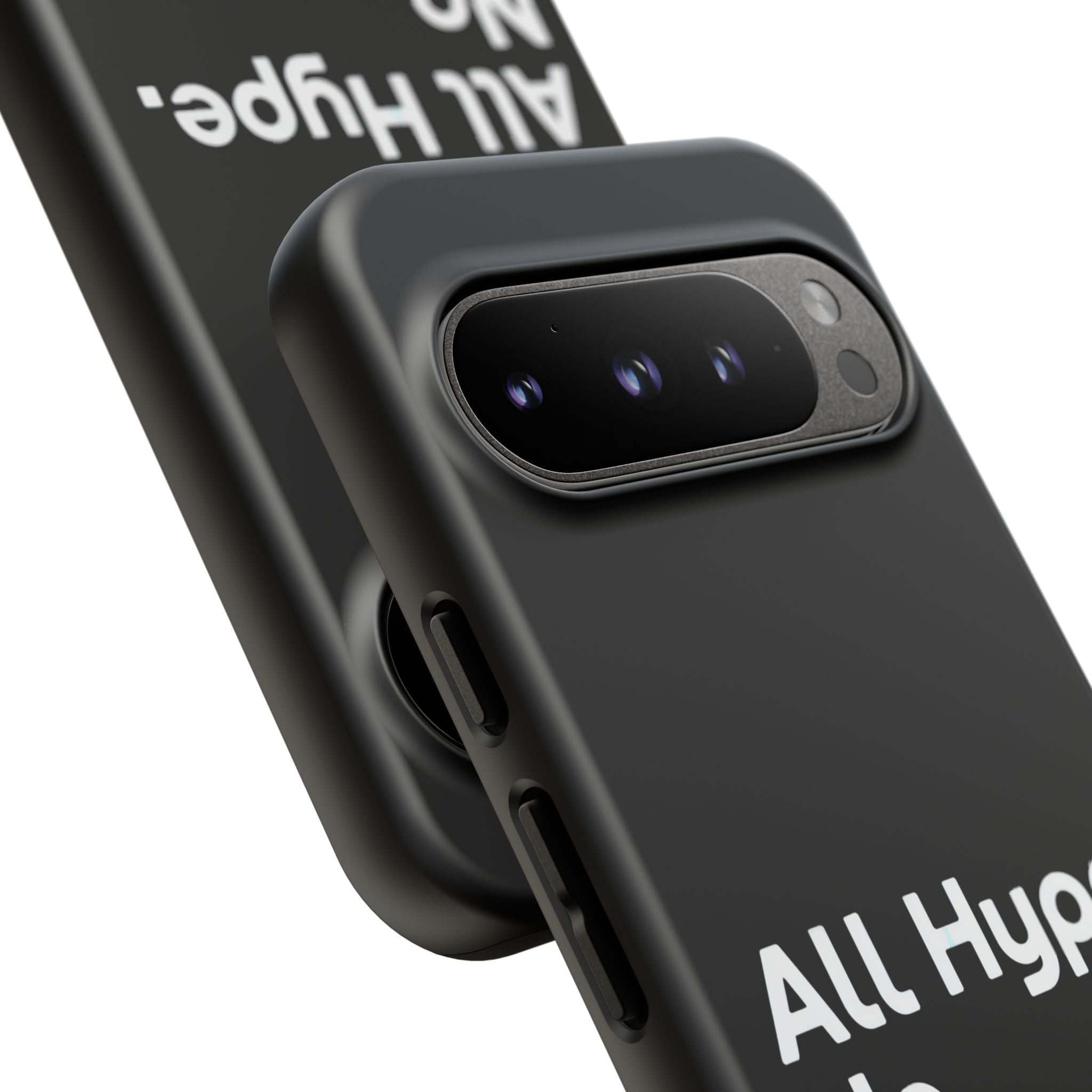 ALL HYPE NO COMPUTE- Impact-Resistant Phone Case
