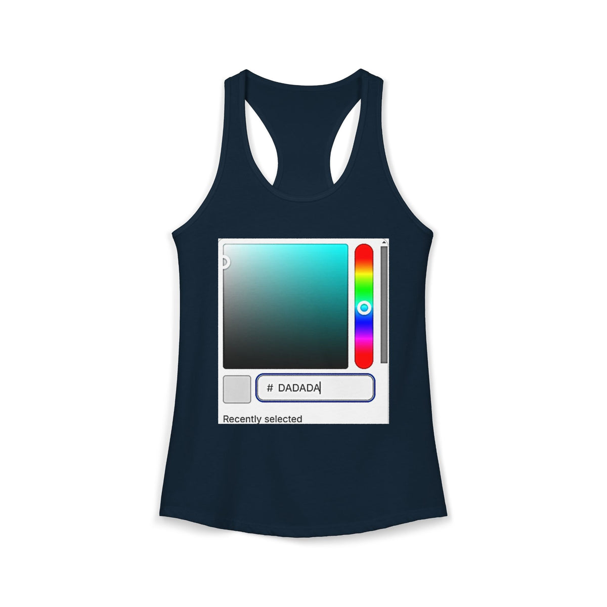 #DADADA Color Picker Racerback Tank