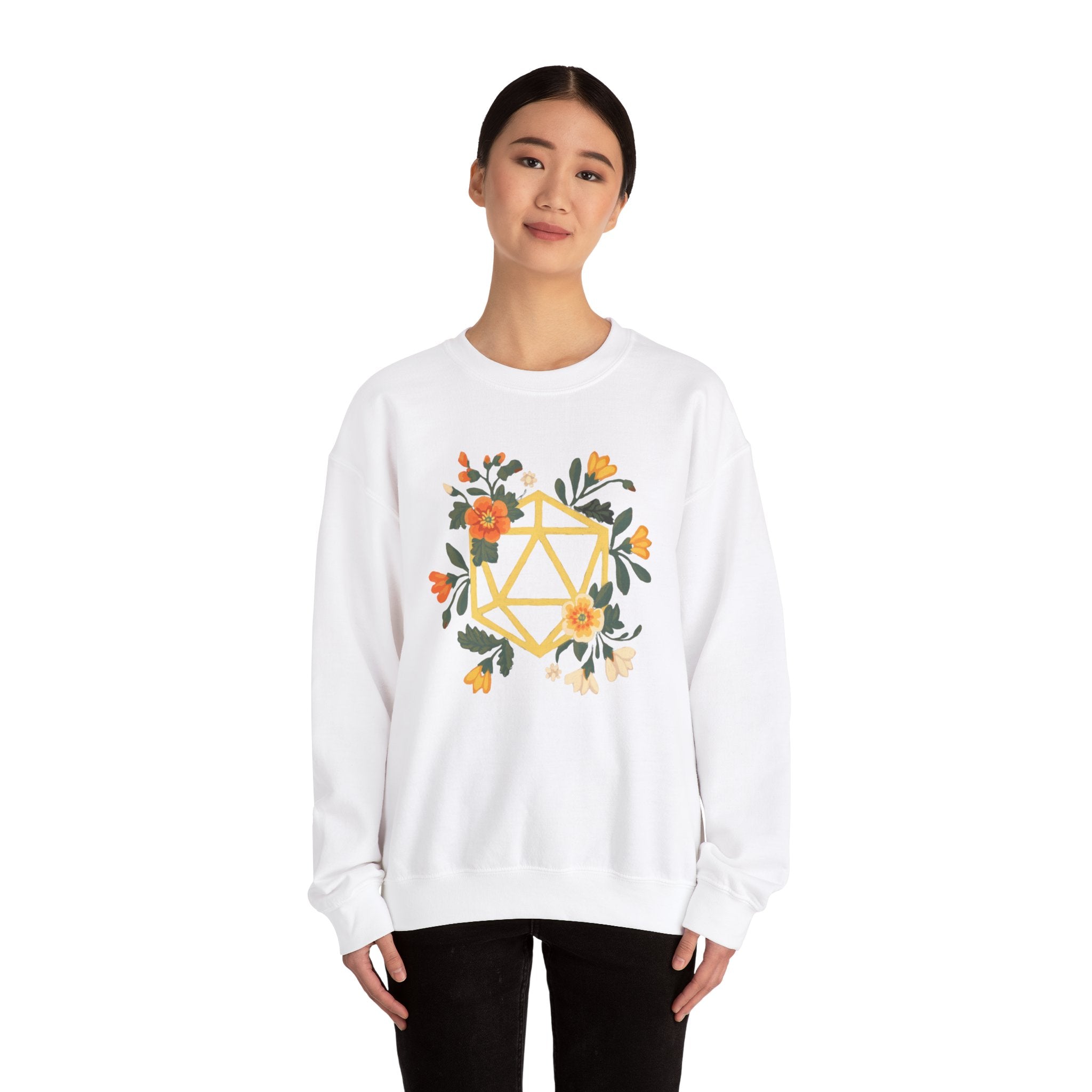 Floral Polyhedron - Sweatshirt