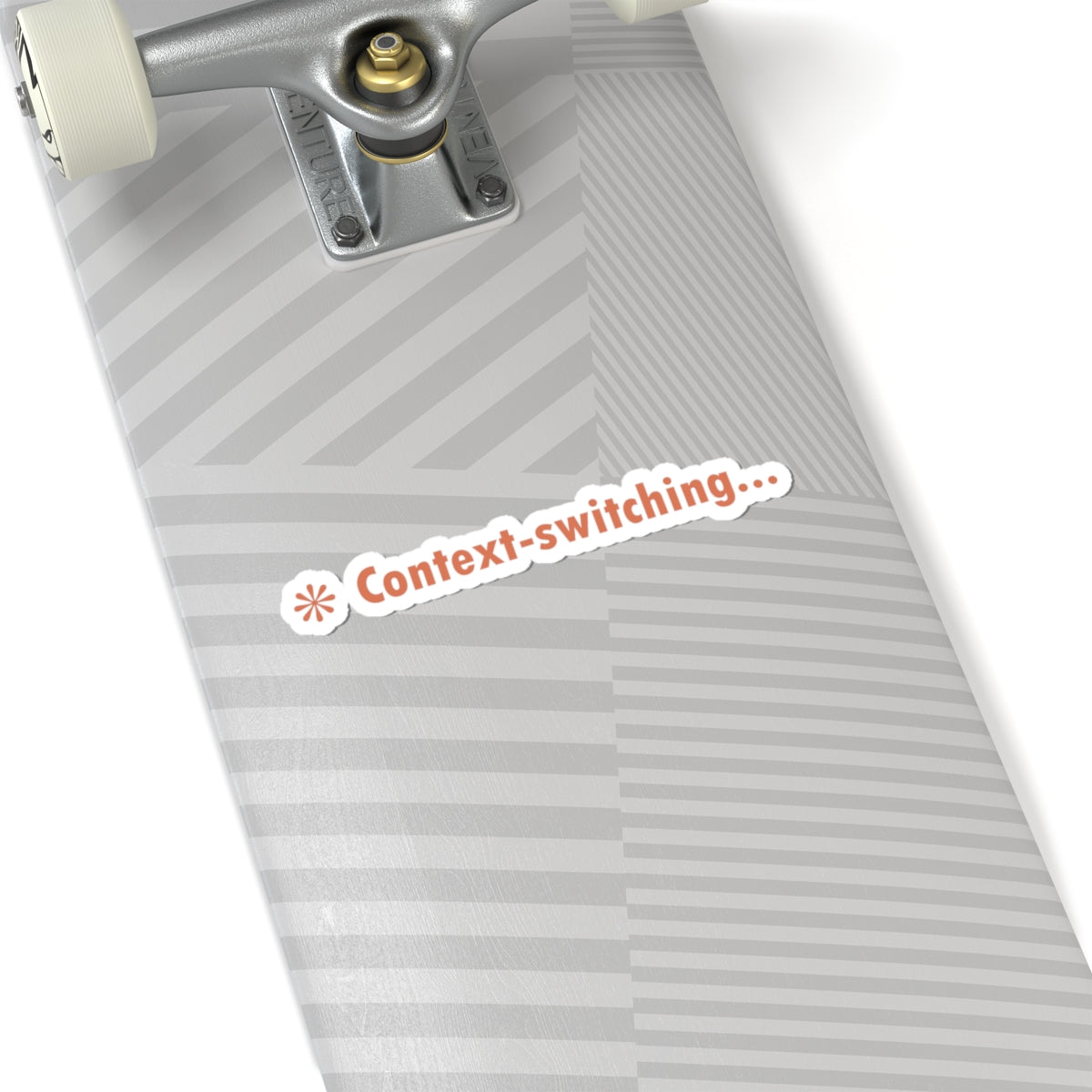 Context Switching Claude Code Sticker