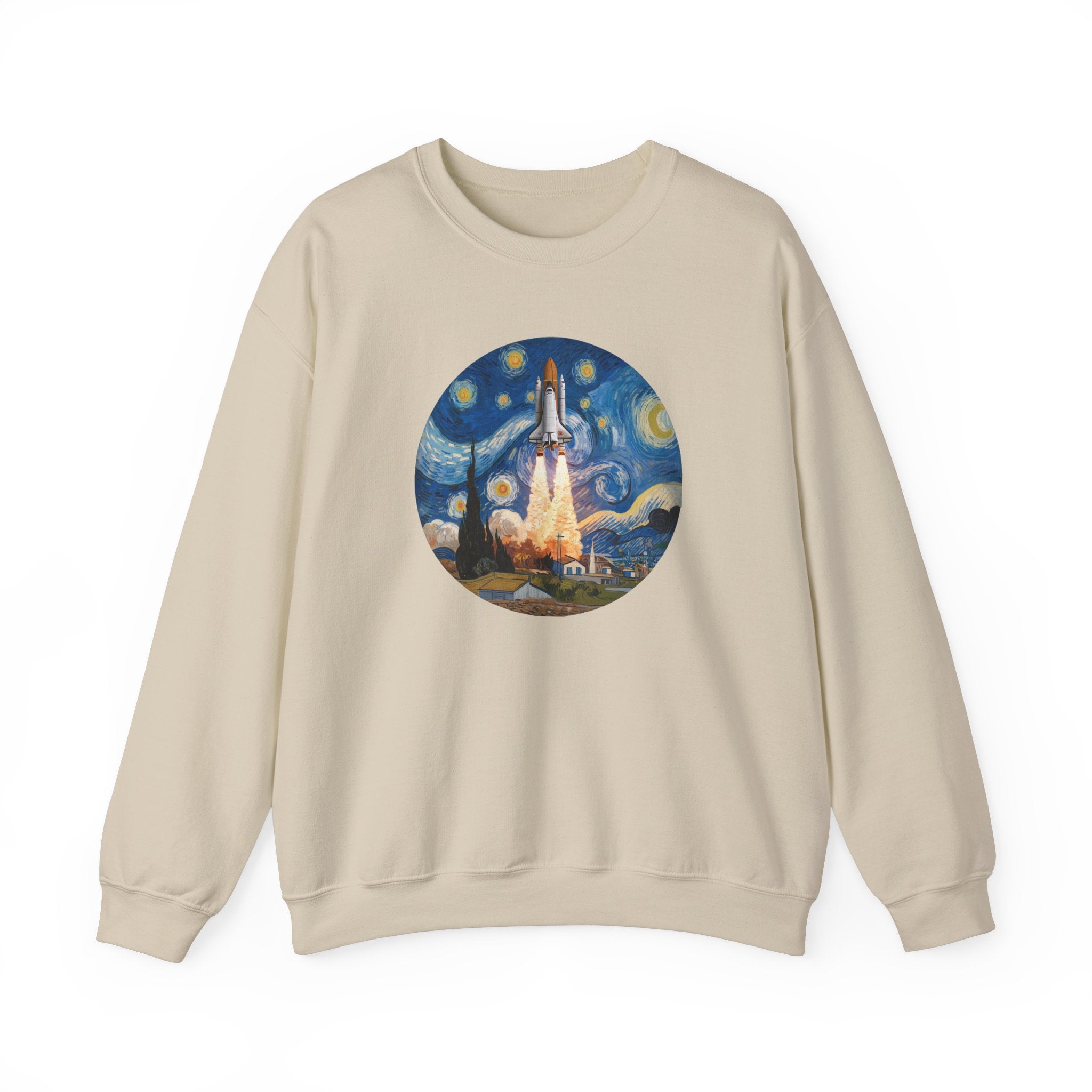 Van Gogh Spaceship - Sweatshirt