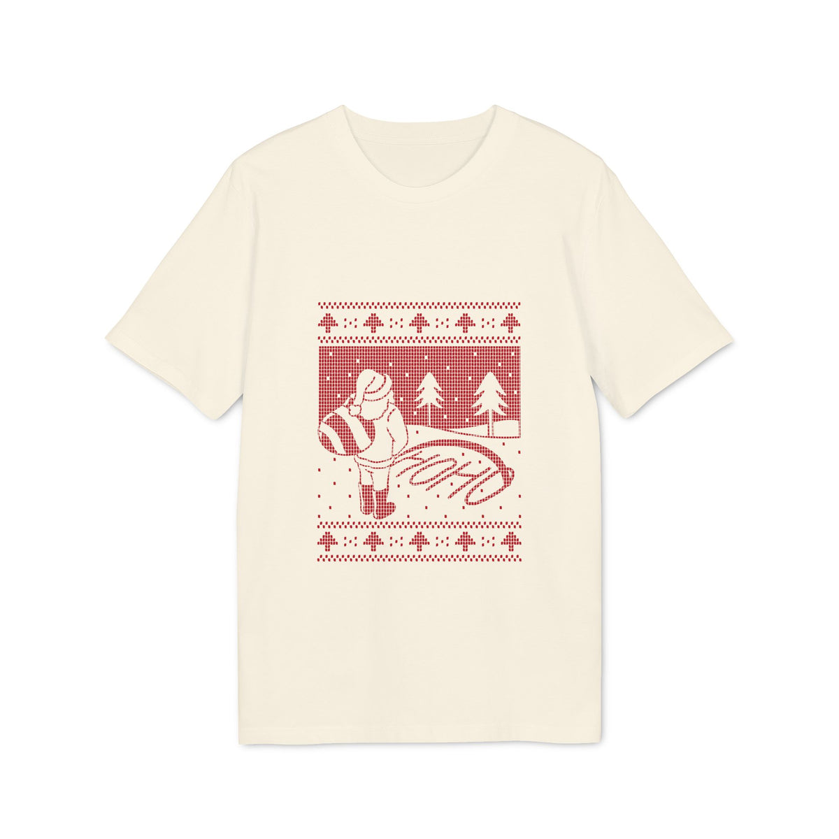 Ho Ho Ho Ugly Sweater Organic Tee