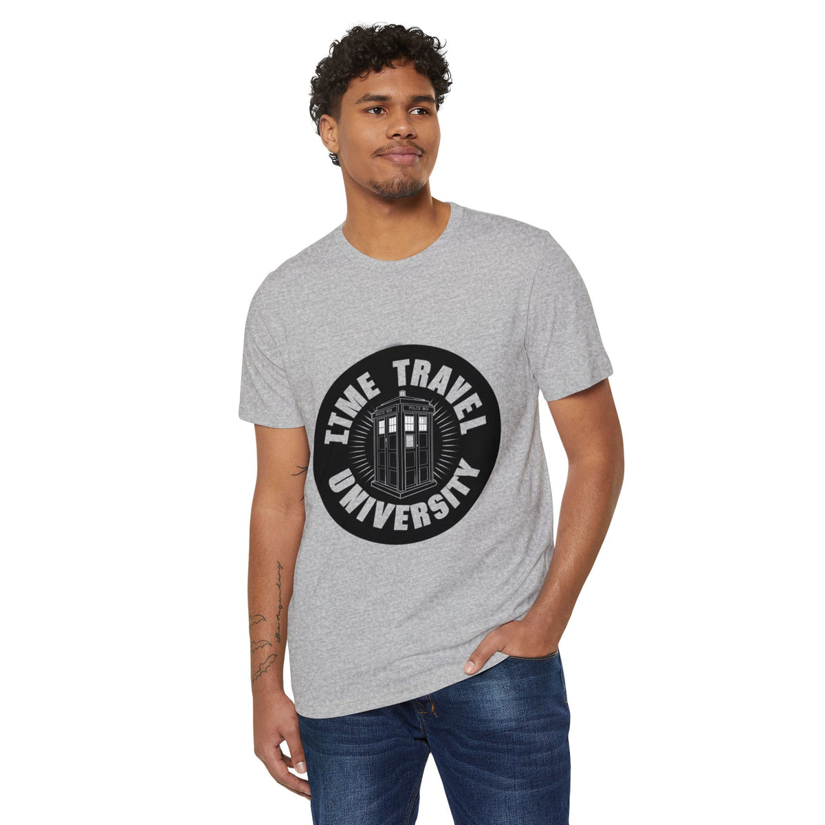 Time Travel University Recycled Organic Tee