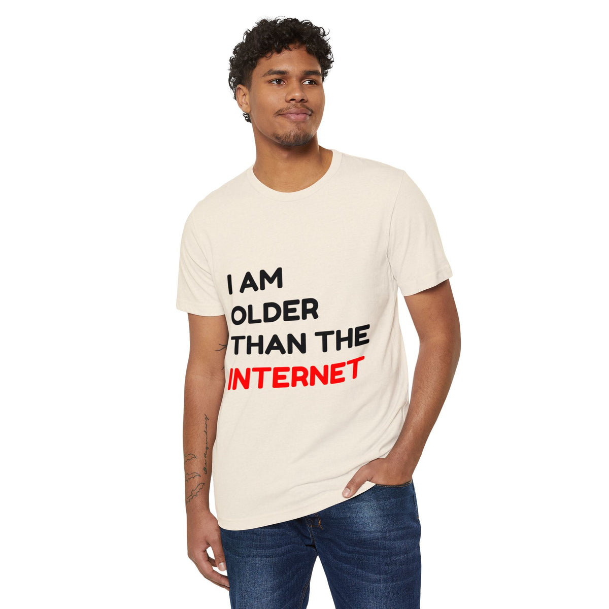 I Am Older Than the Internet Recycled Organic Tee